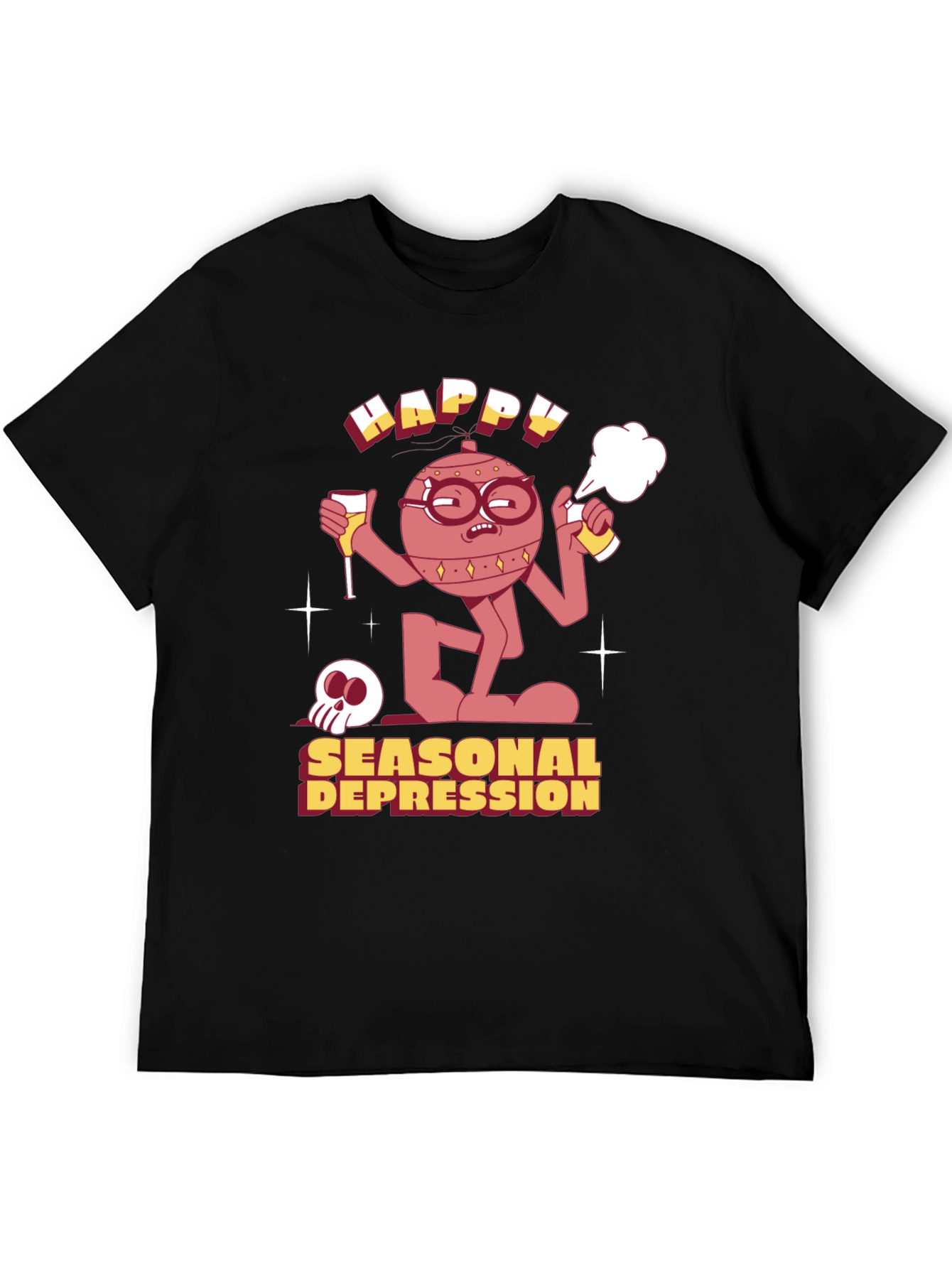 Happy Seasonal Depression Graphic Tee