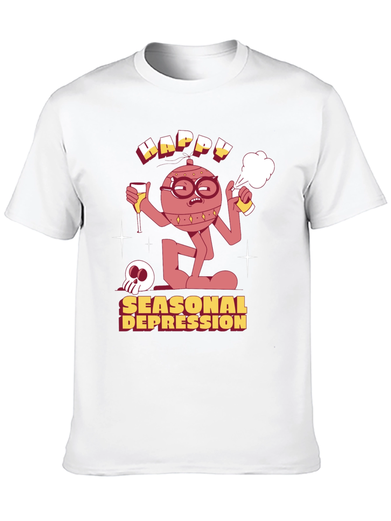 Happy Seasonal Depression Graphic Tee