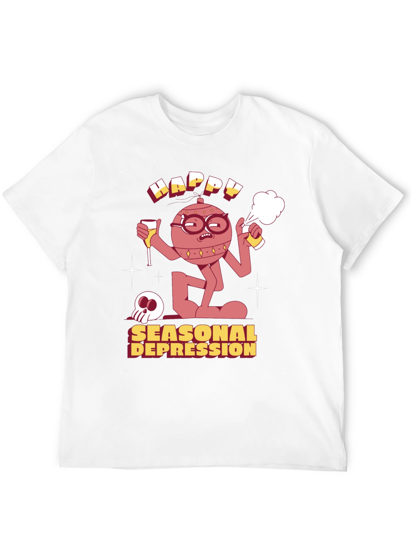 Happy Seasonal Depression Graphic Tee
