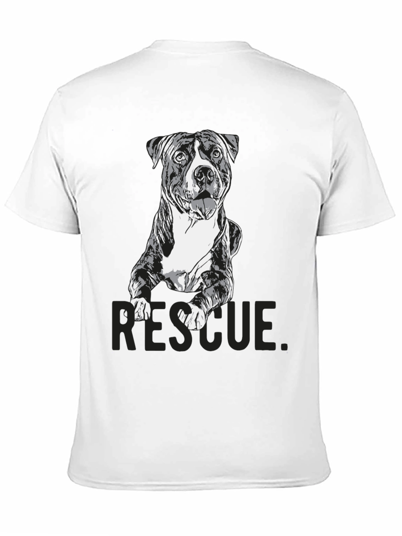Rescue Dog Graphic T-Shirt - Unisex