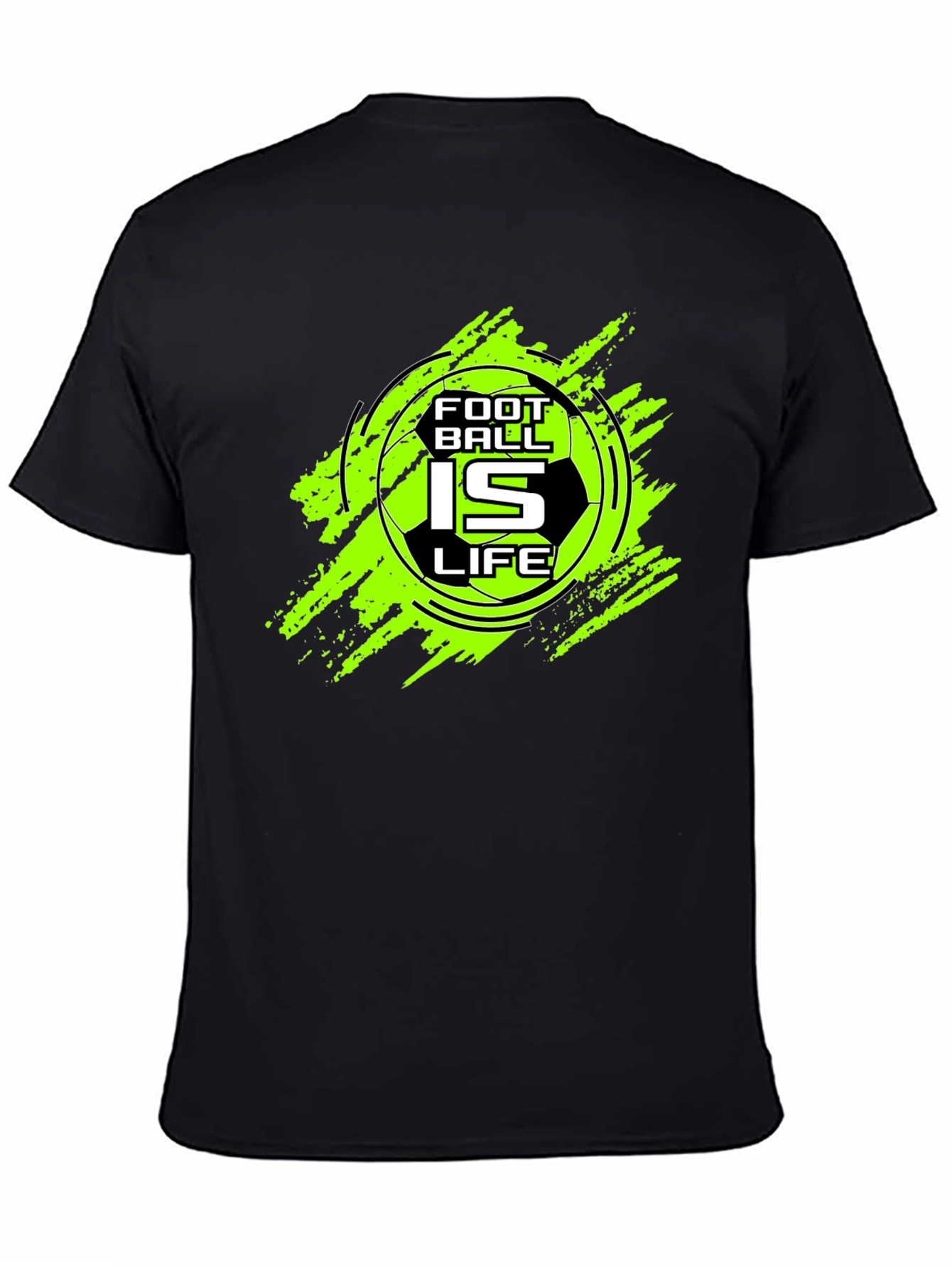 Football is Life Graphic Tee