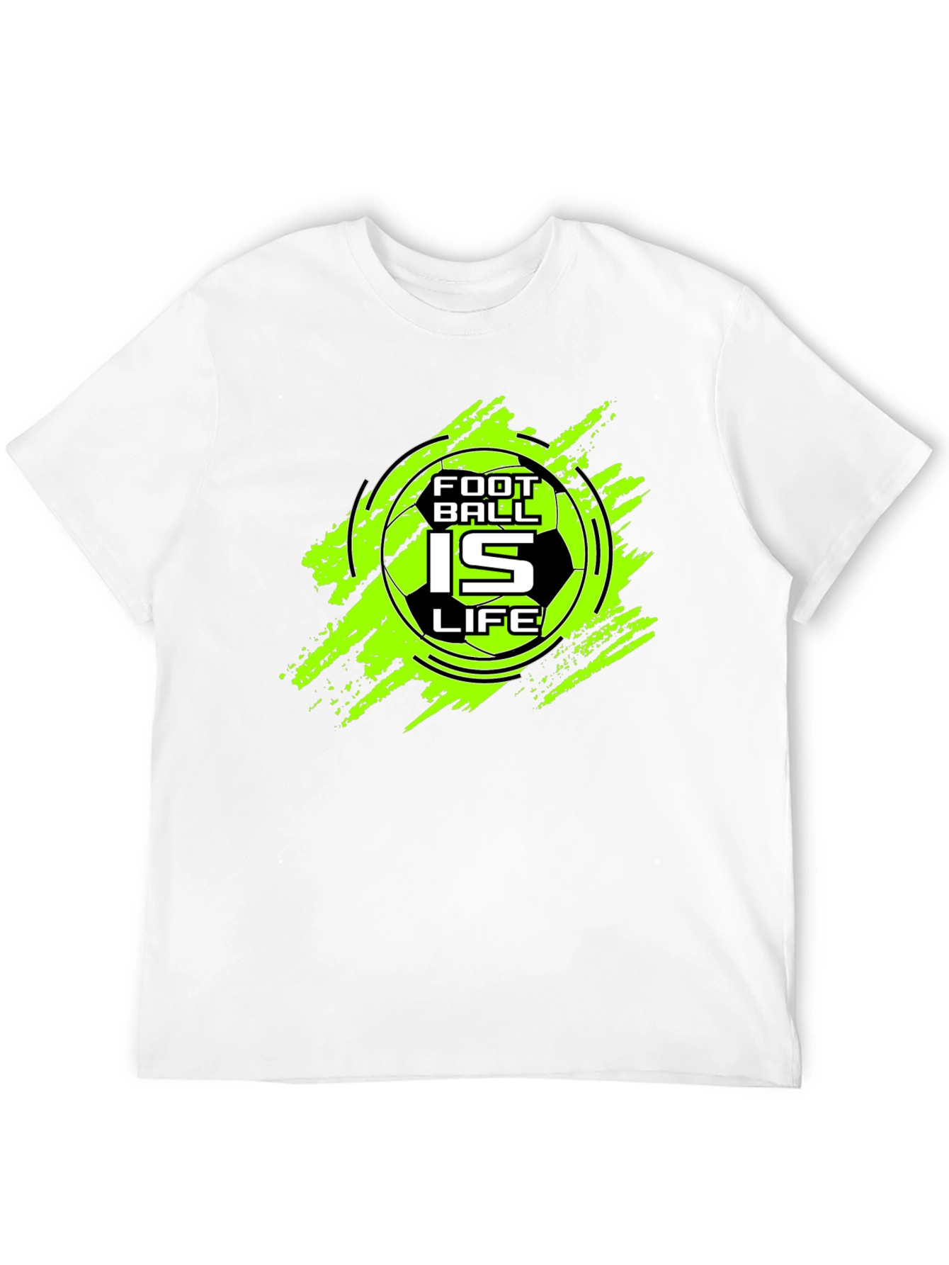 Football is Life Graphic Tee