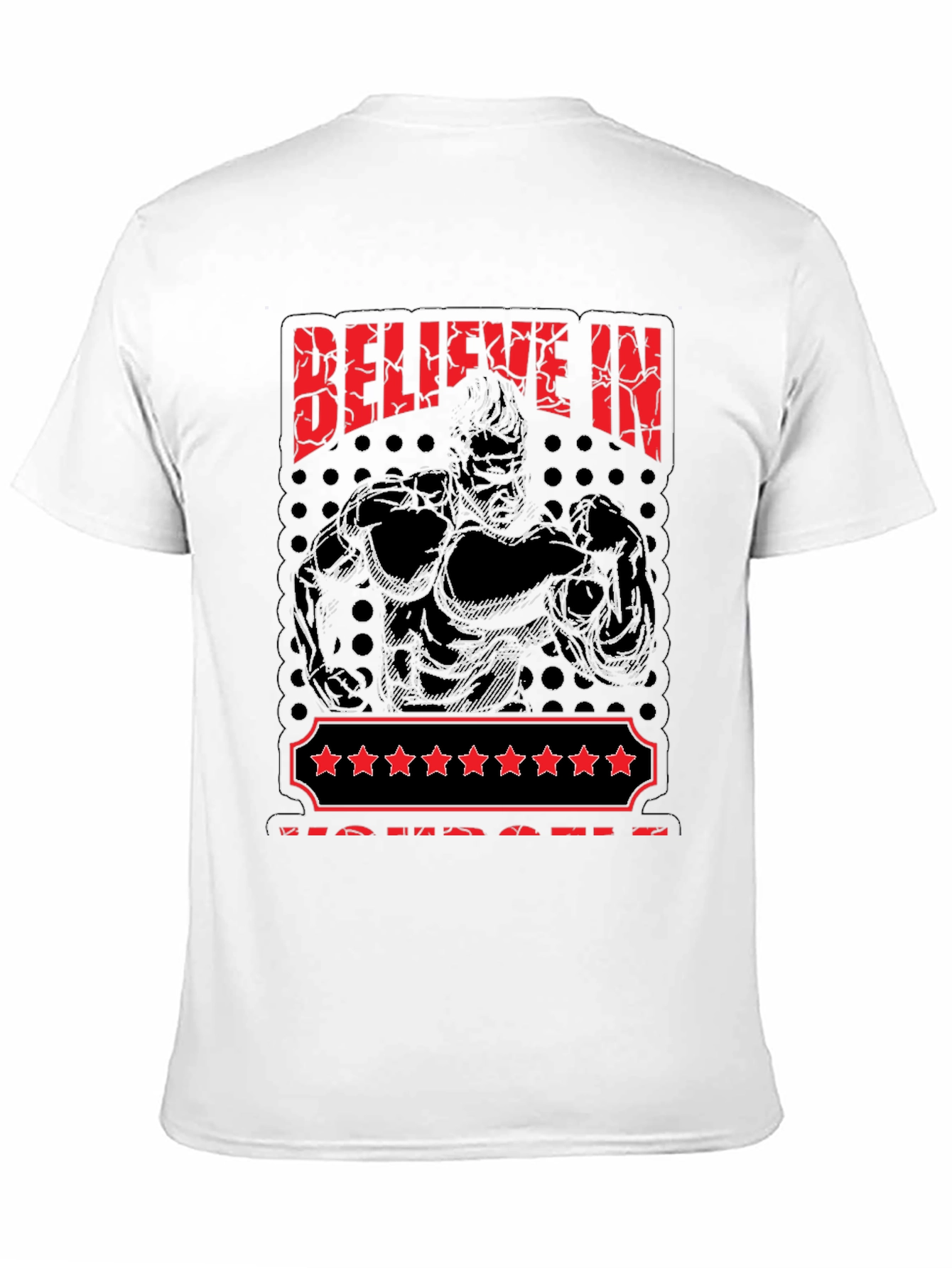 Believe in Yourself Graphic Tee - Black