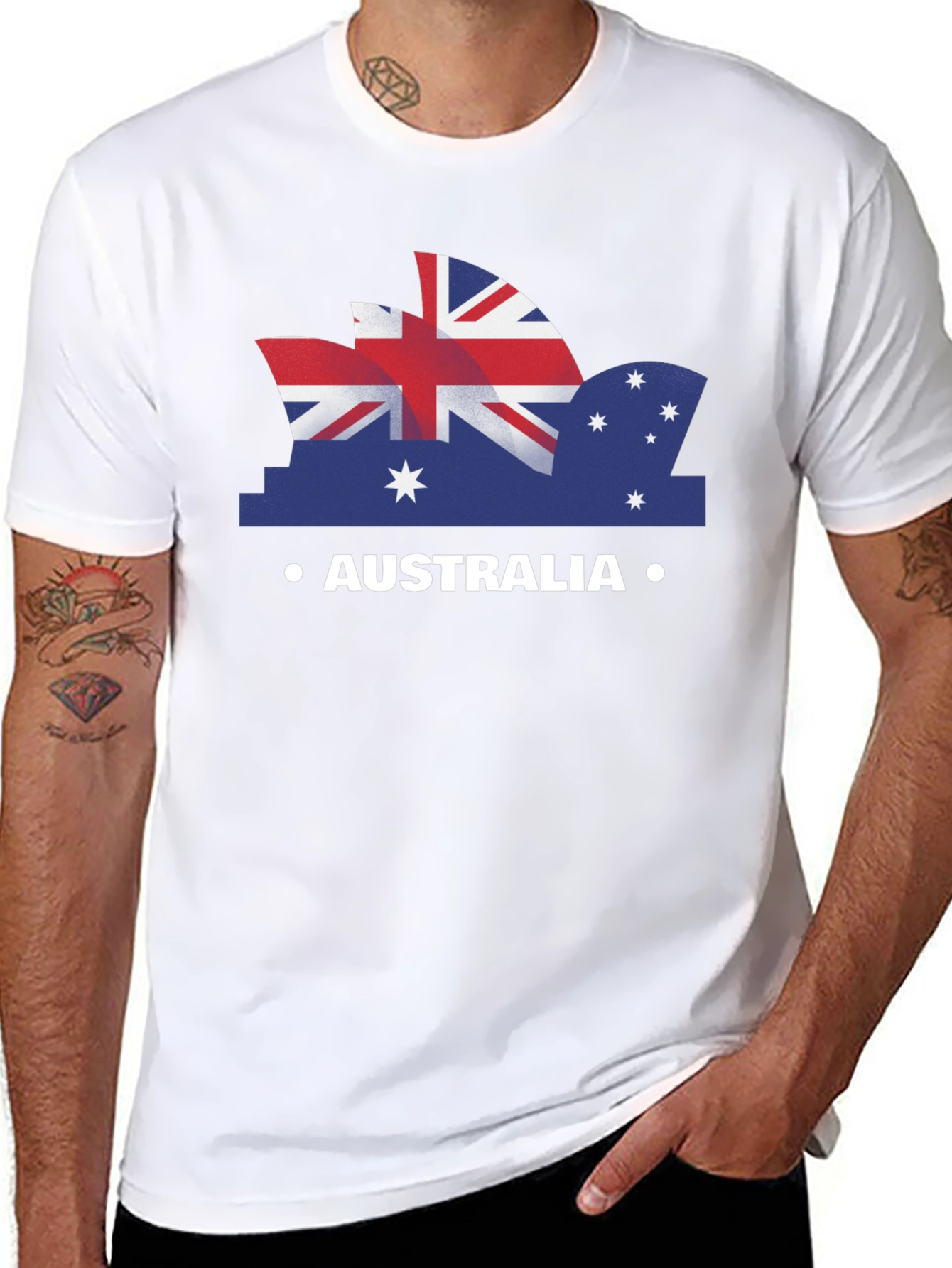 Australia Flag Graphic T-Shirt