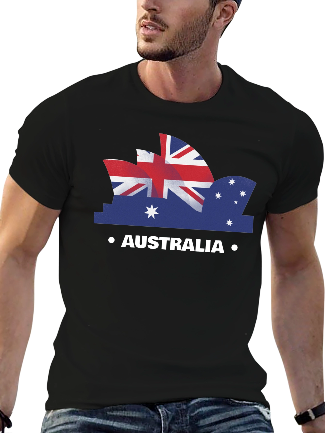 Australia Flag Graphic T-Shirt
