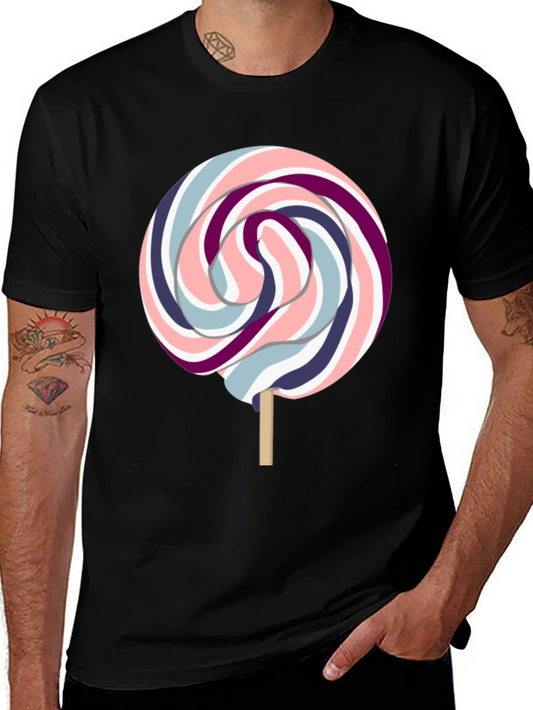 Lollipop Graphic T-Shirt - Unisex Cotton Tee