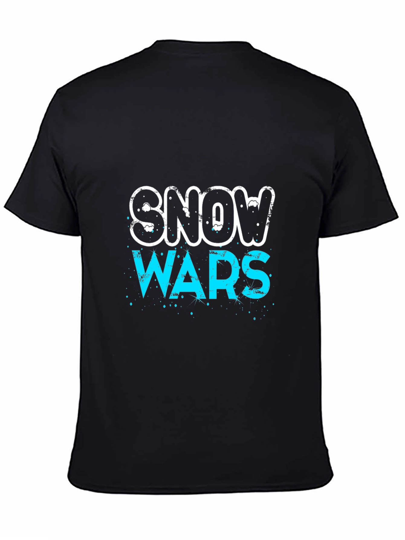 Snow Wars T-Shirt - Black Cotton Tee