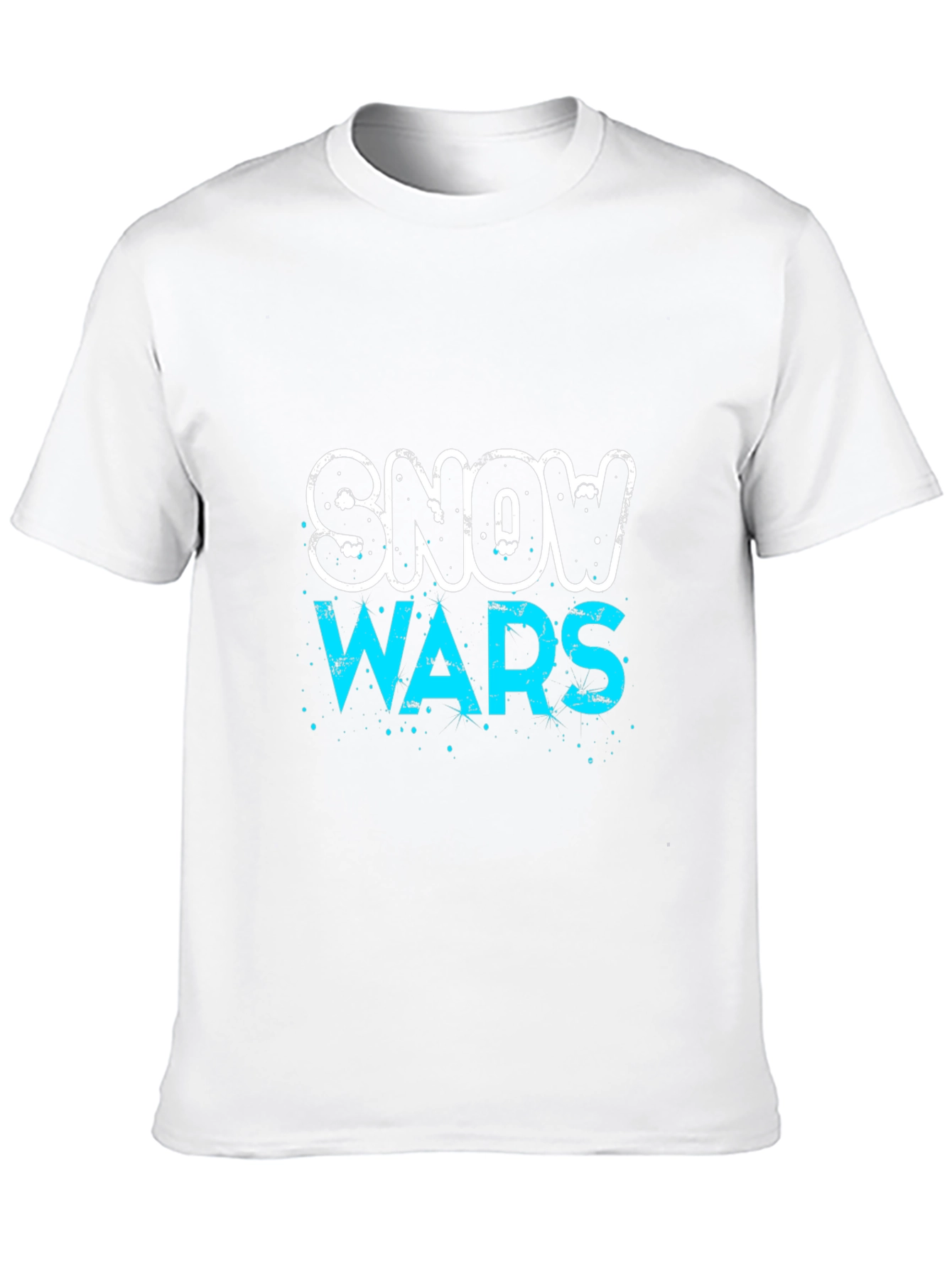 Snow Wars T-Shirt - Black Cotton Tee