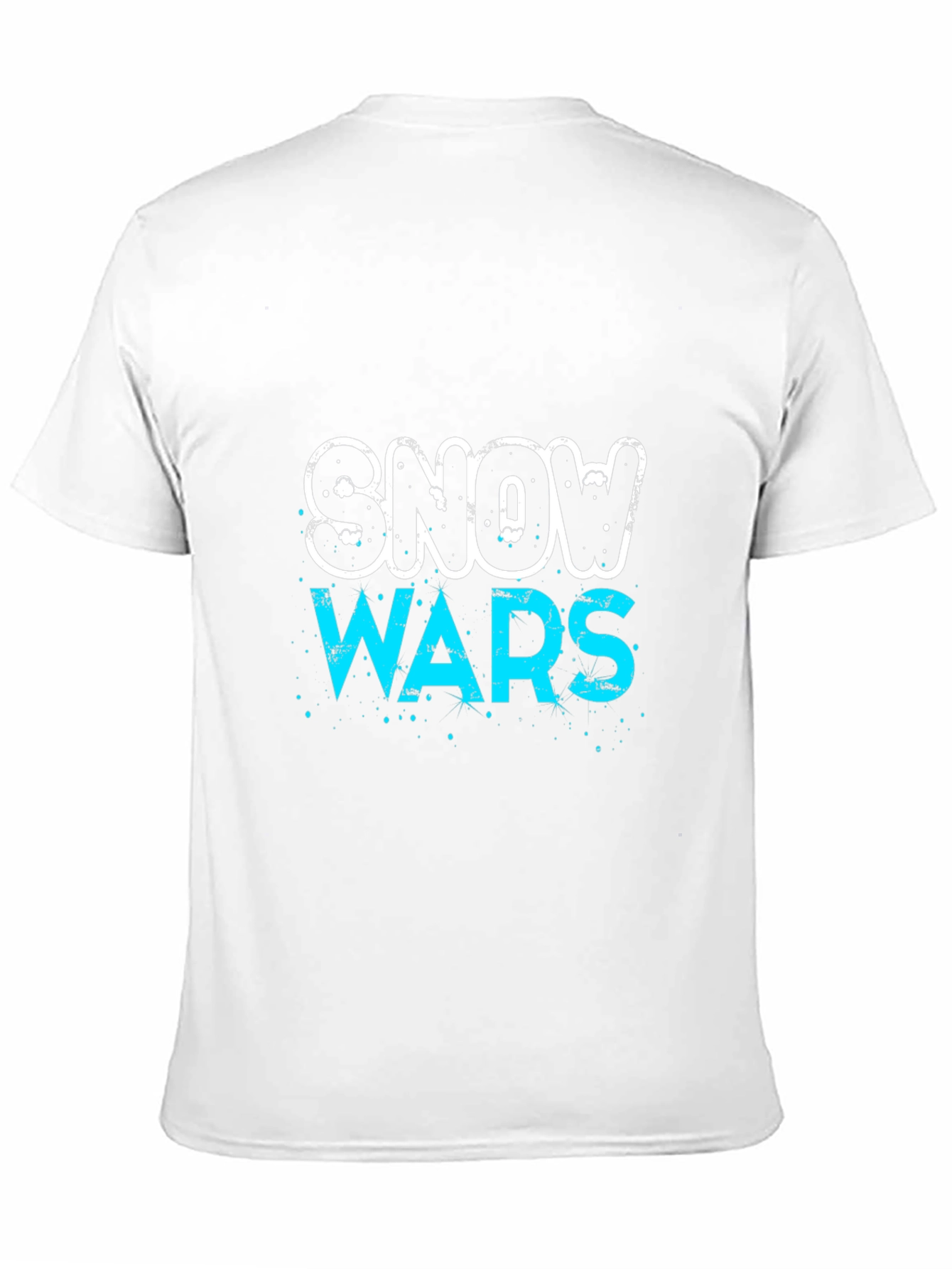 Snow Wars T-Shirt - Black Cotton Tee