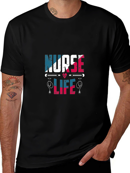 Nurse Life Graphic T-Shirt - Comfortable & Stylish
