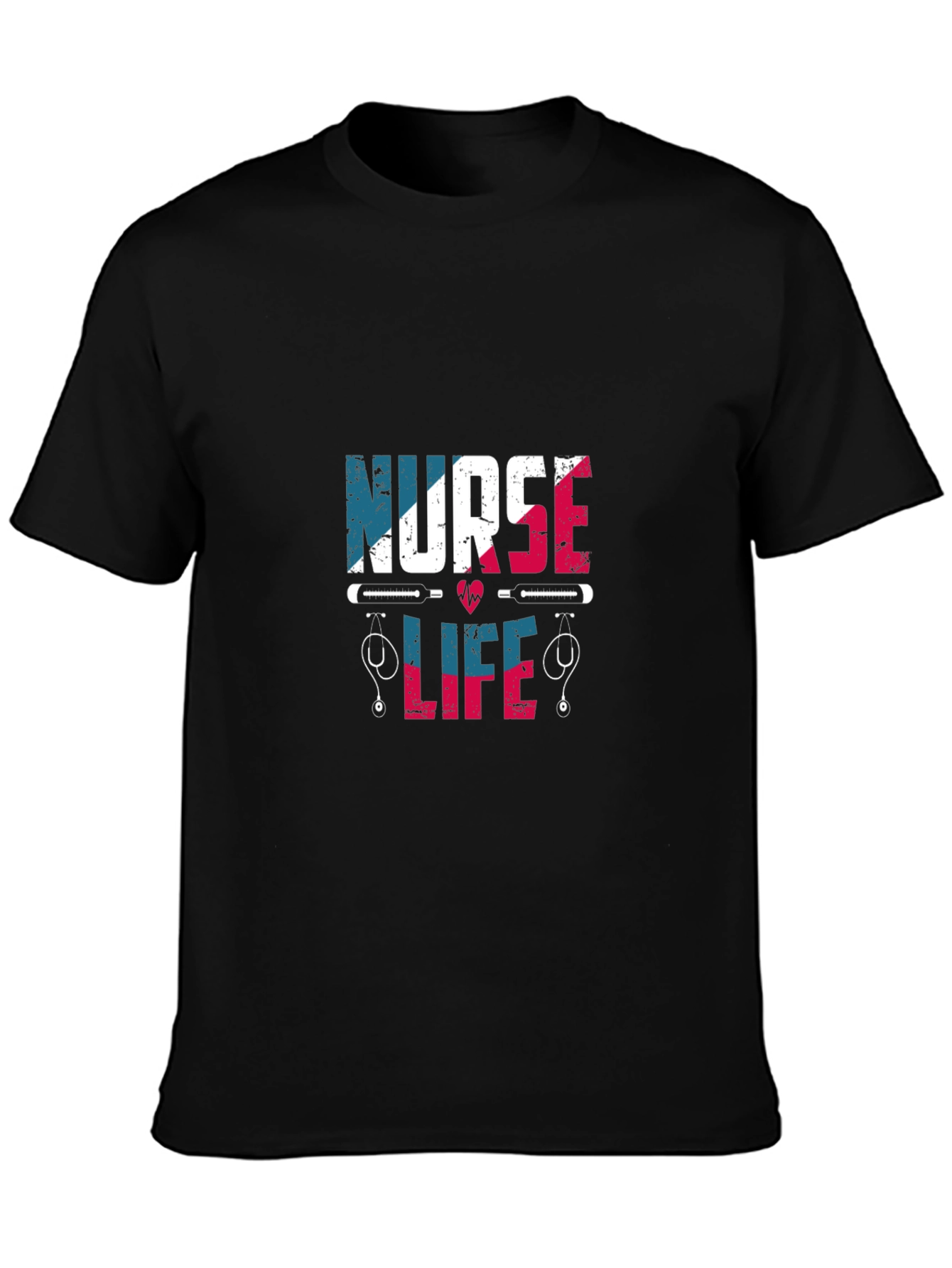 Nurse Life Graphic T-Shirt - Comfortable & Stylish