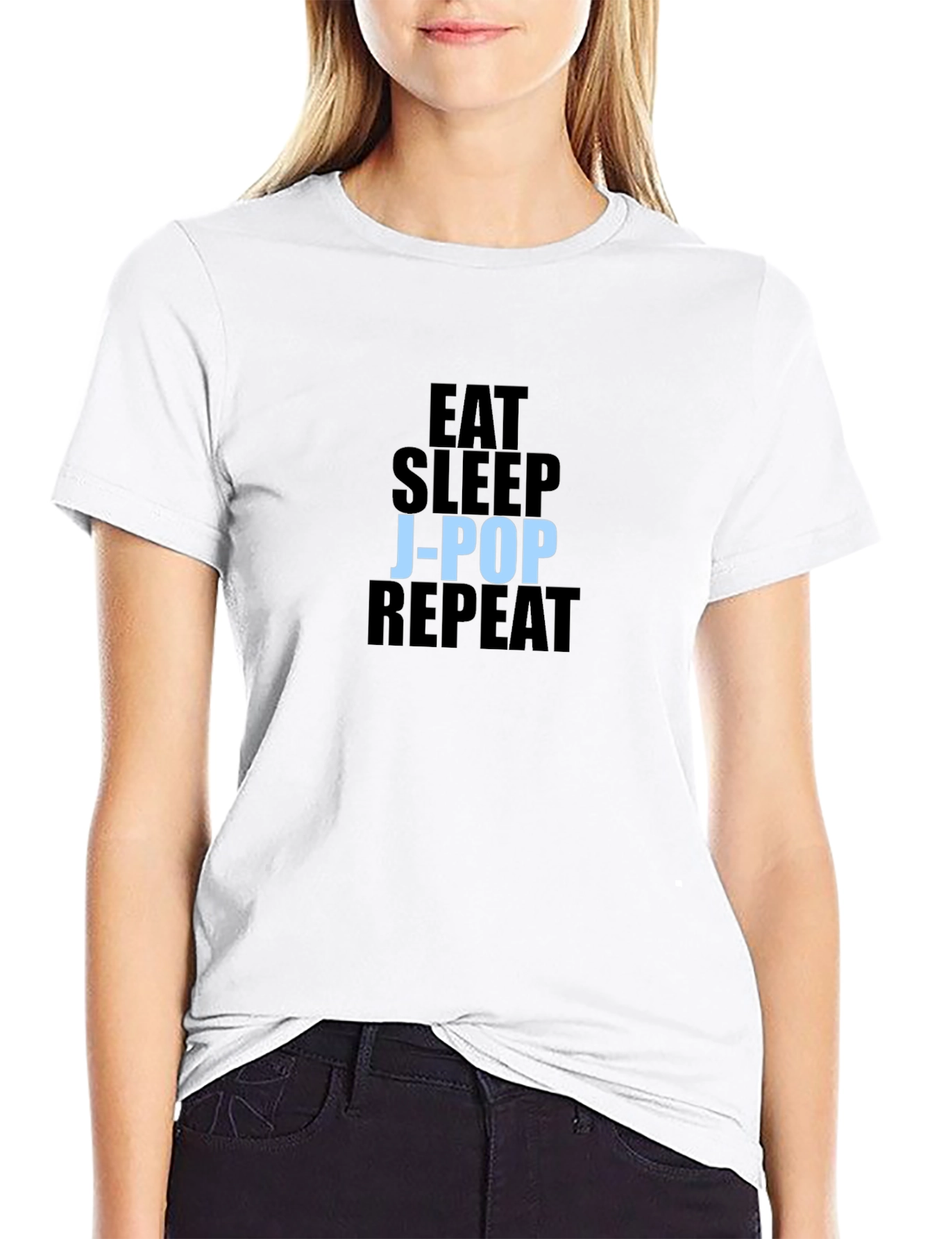 Eat Sleep J-Pop Repeat T-Shirt