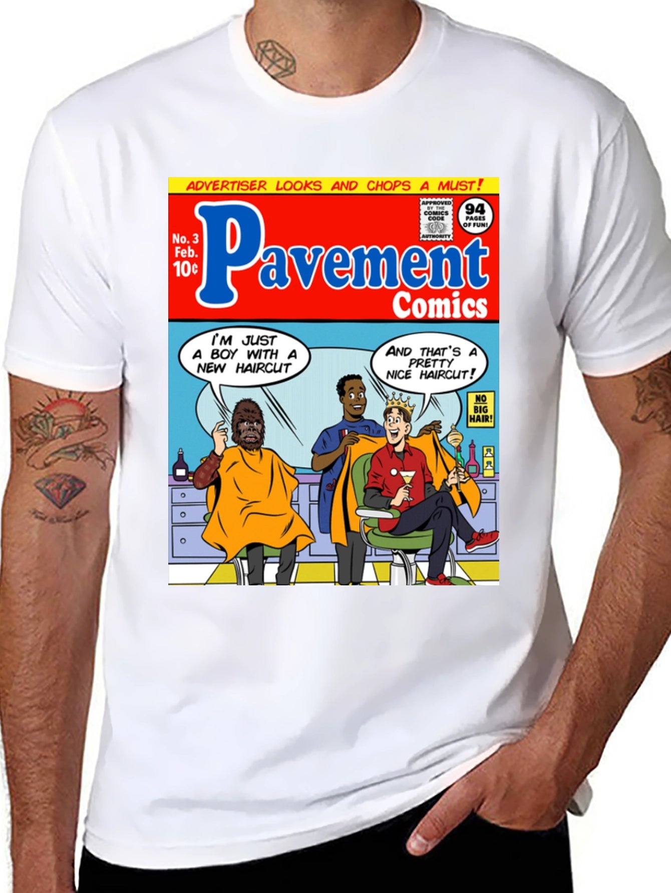 Pavement Comics Graphic T-Shirt - Trendy Comic Book Tee