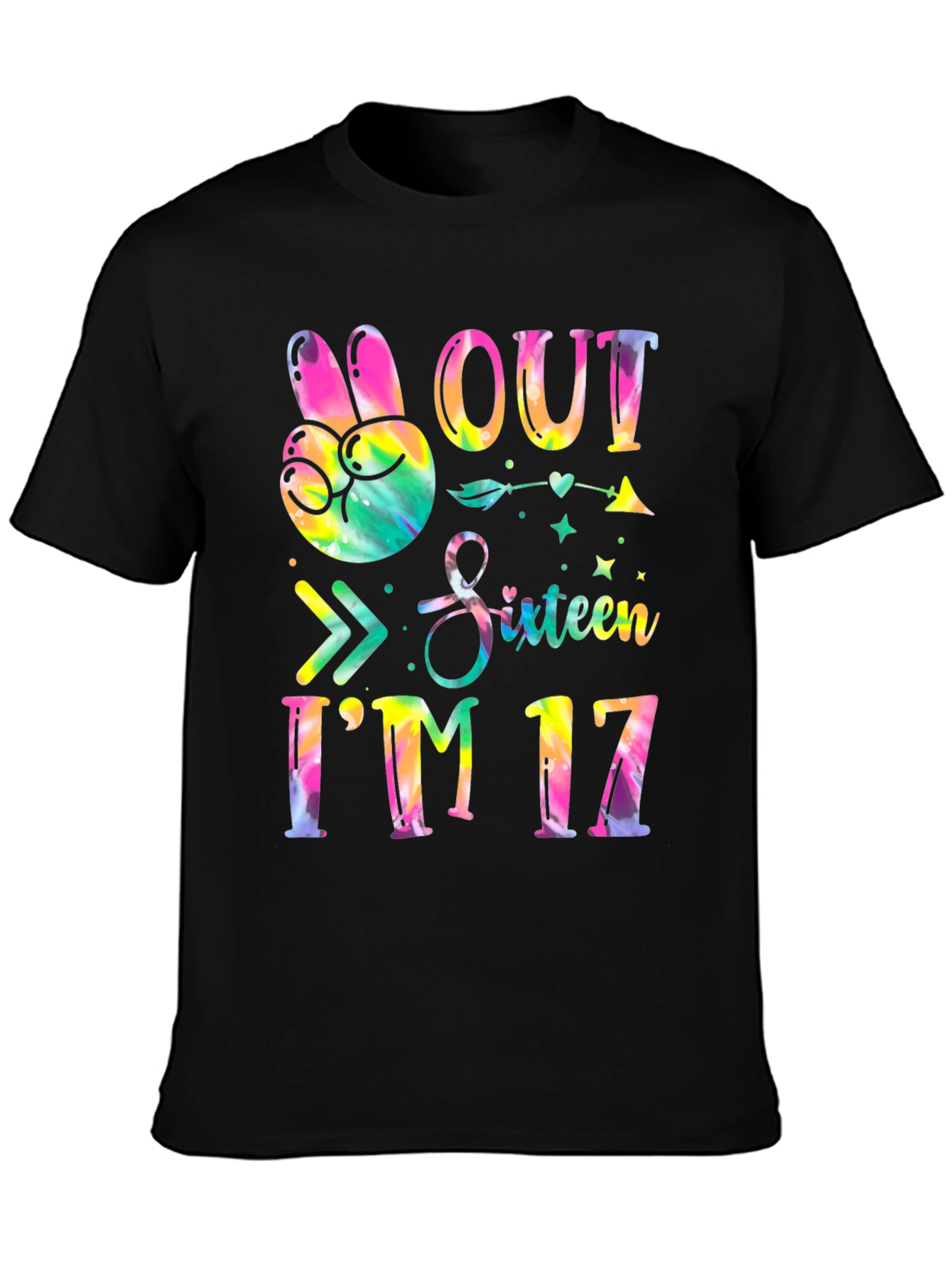 Peace Out Sixteen Birthday T-Shirt