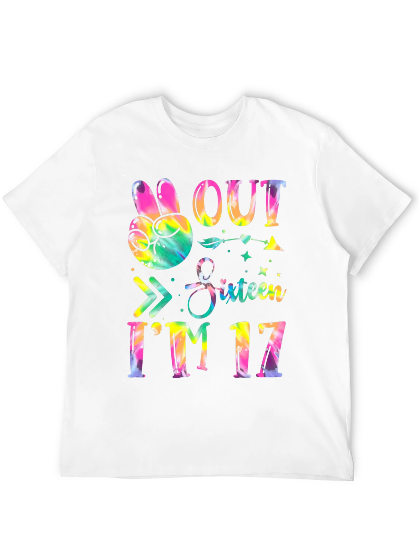 Peace Out Sixteen Birthday T-Shirt
