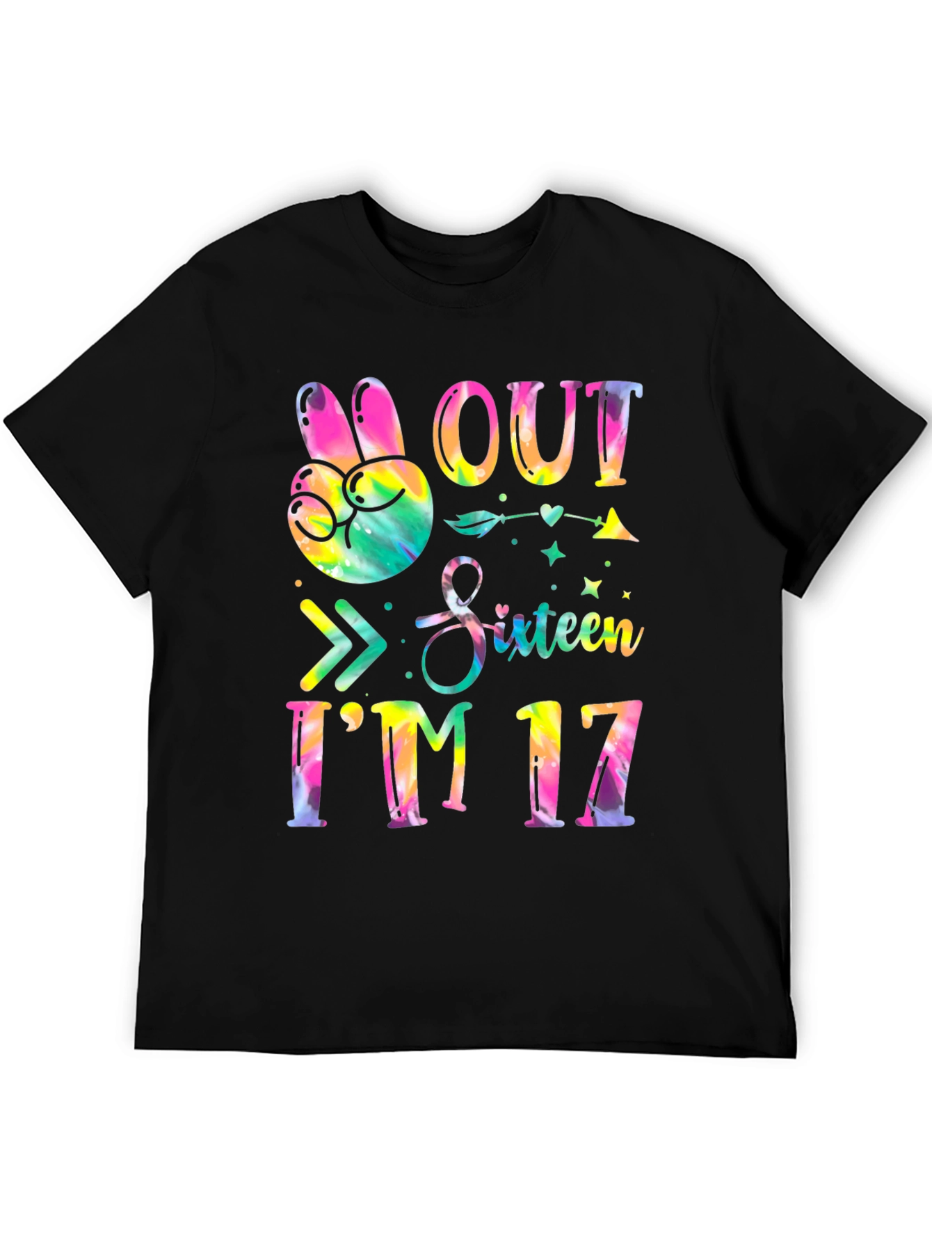 Peace Out Sixteen Birthday T-Shirt