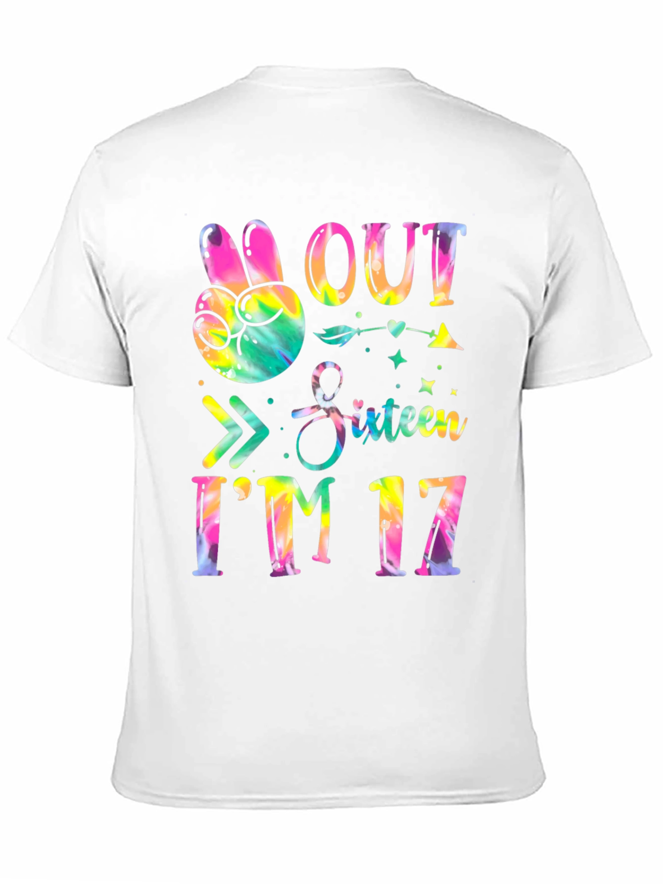 Peace Out Sixteen Birthday T-Shirt