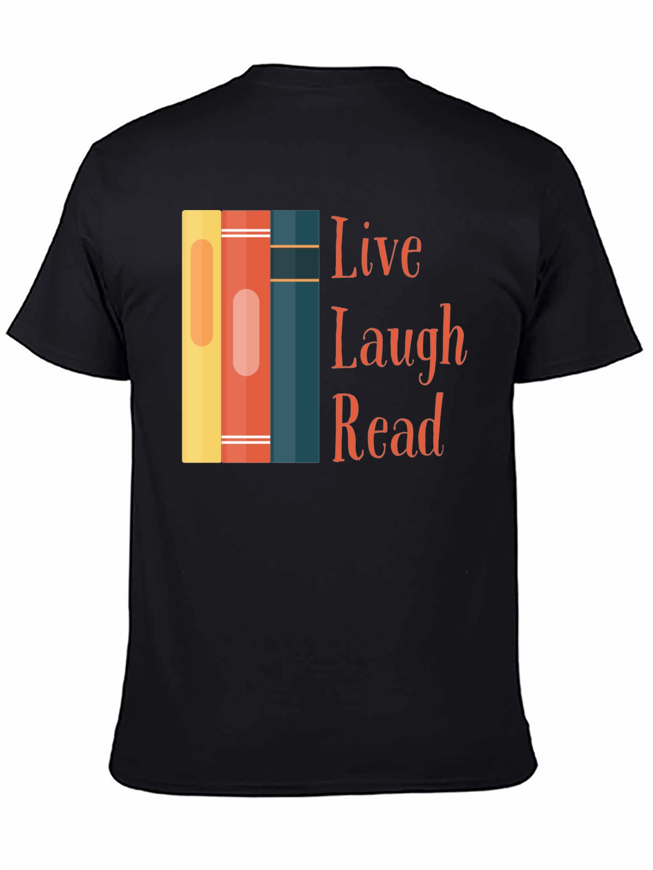 Live Laugh Read Graphic Tee
