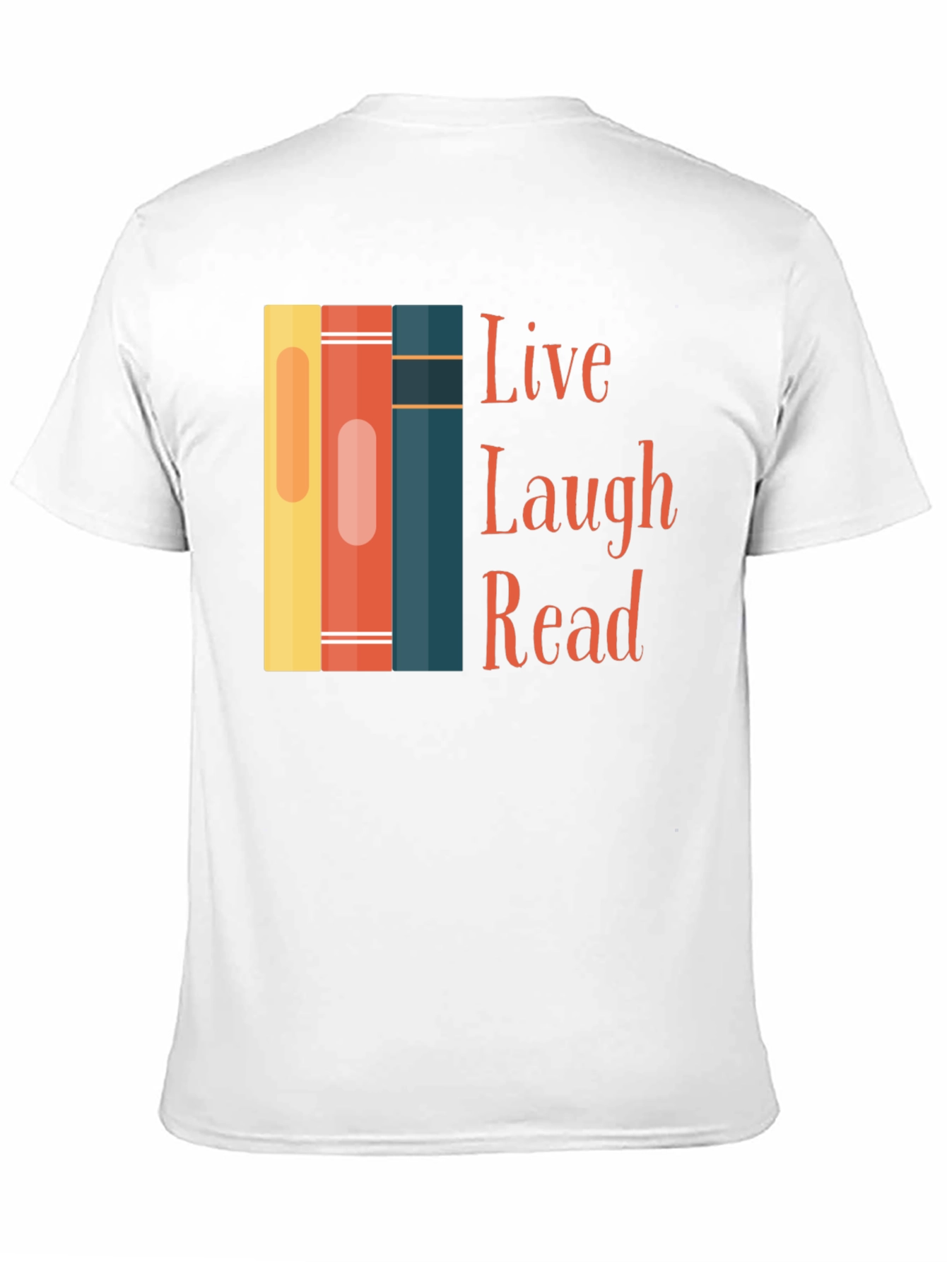 Live Laugh Read Graphic Tee