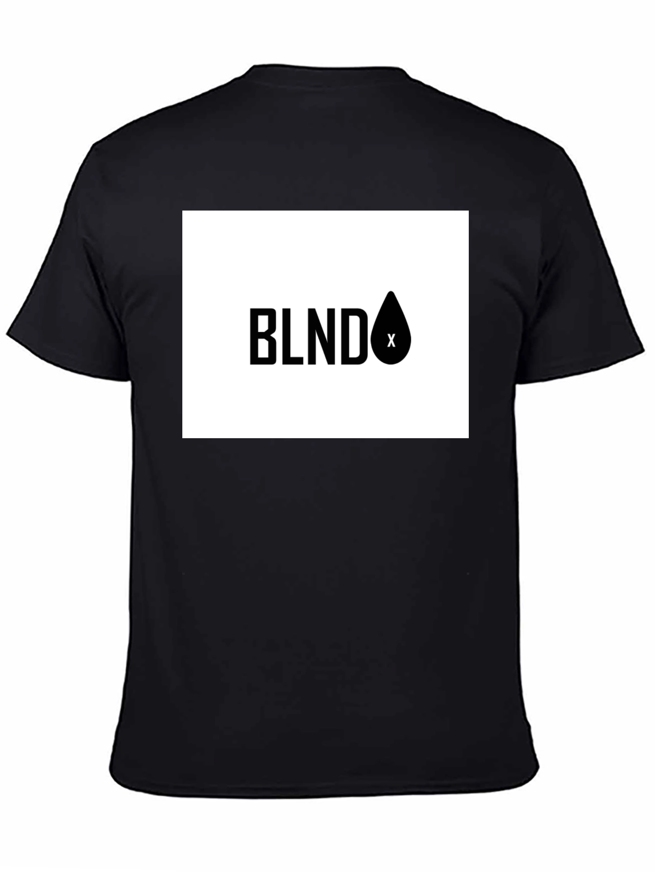 BLNDx Black Graphic Tee - Modern Style