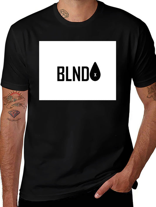 BLNDx Black Graphic Tee - Modern Style