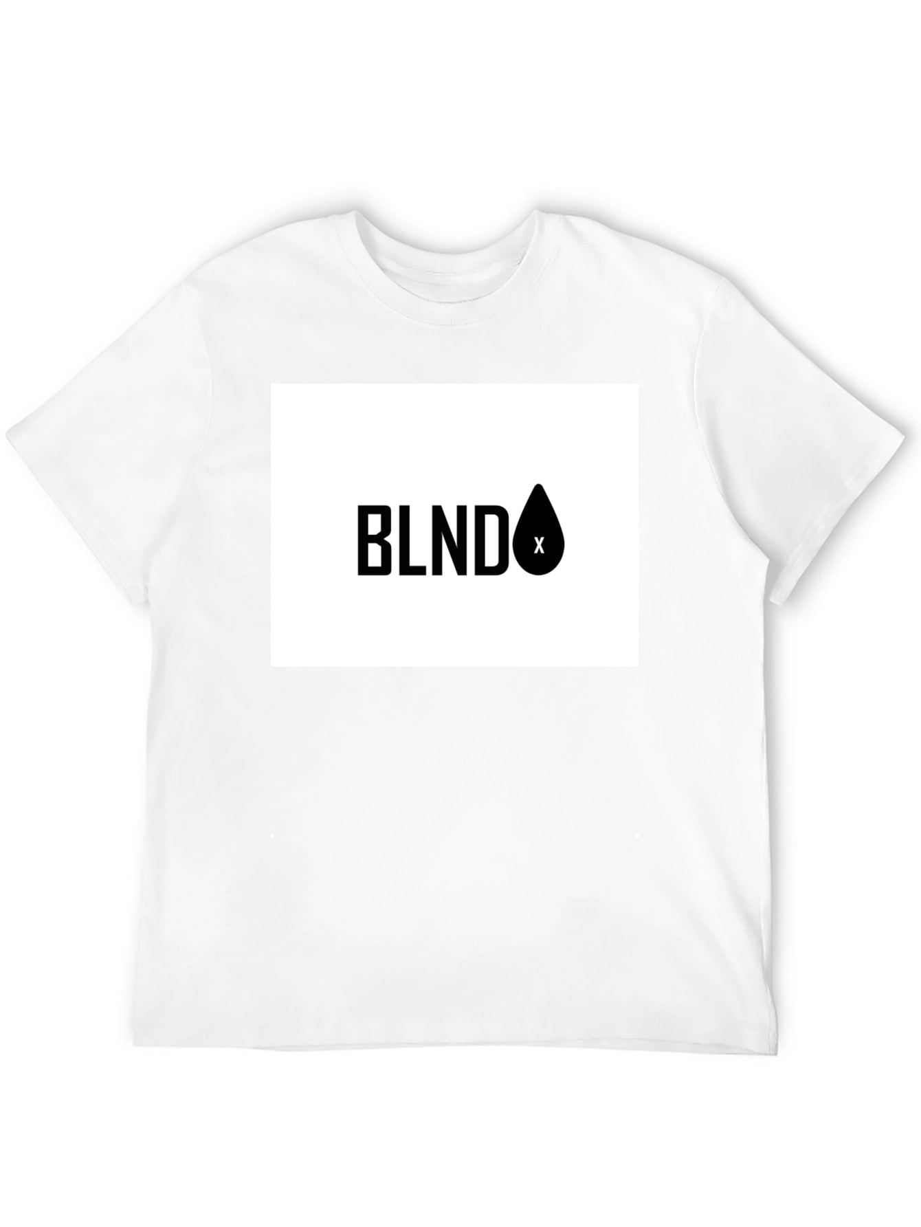 BLNDx Black Graphic Tee - Modern Style