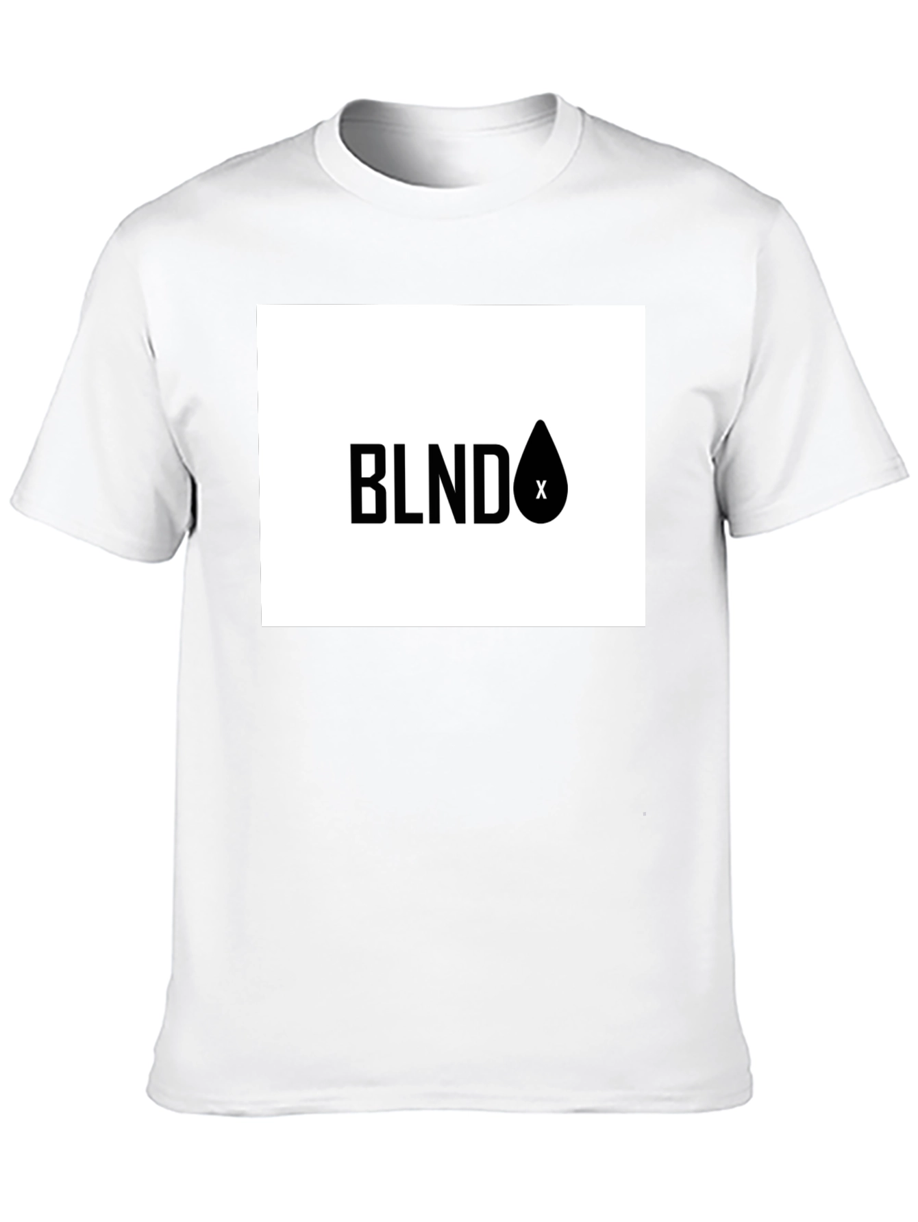 BLNDx Black Graphic Tee - Modern Style