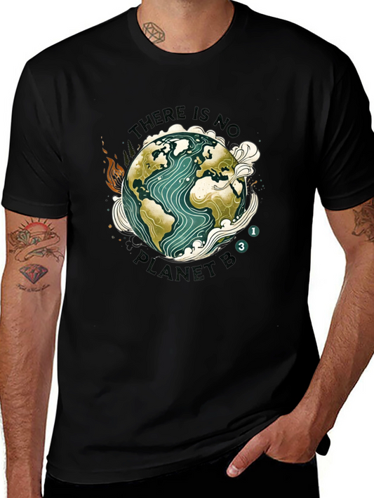 No Planet B Graphic Tee - Eco-Friendly Unisex T-Shirt