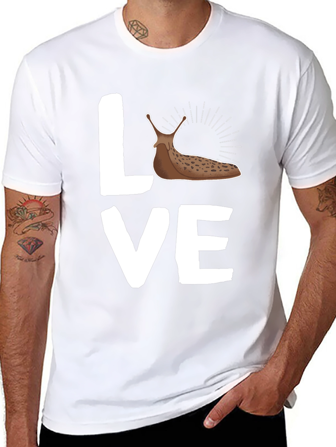Love Slug Graphic T-Shirt