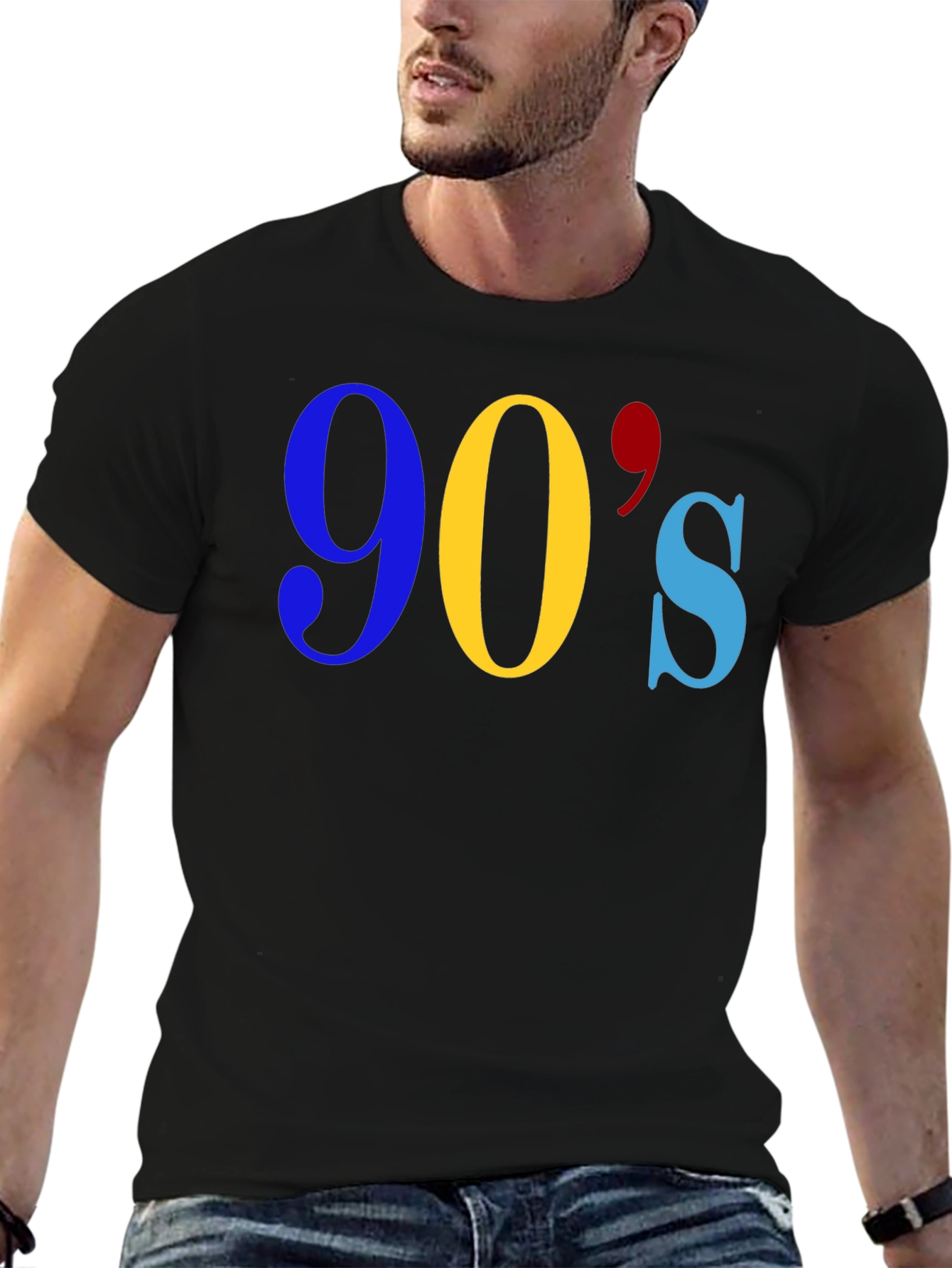 90s Graphic Black T-Shirt