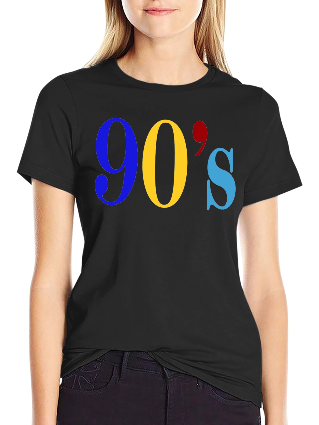 90s Graphic Black T-Shirt