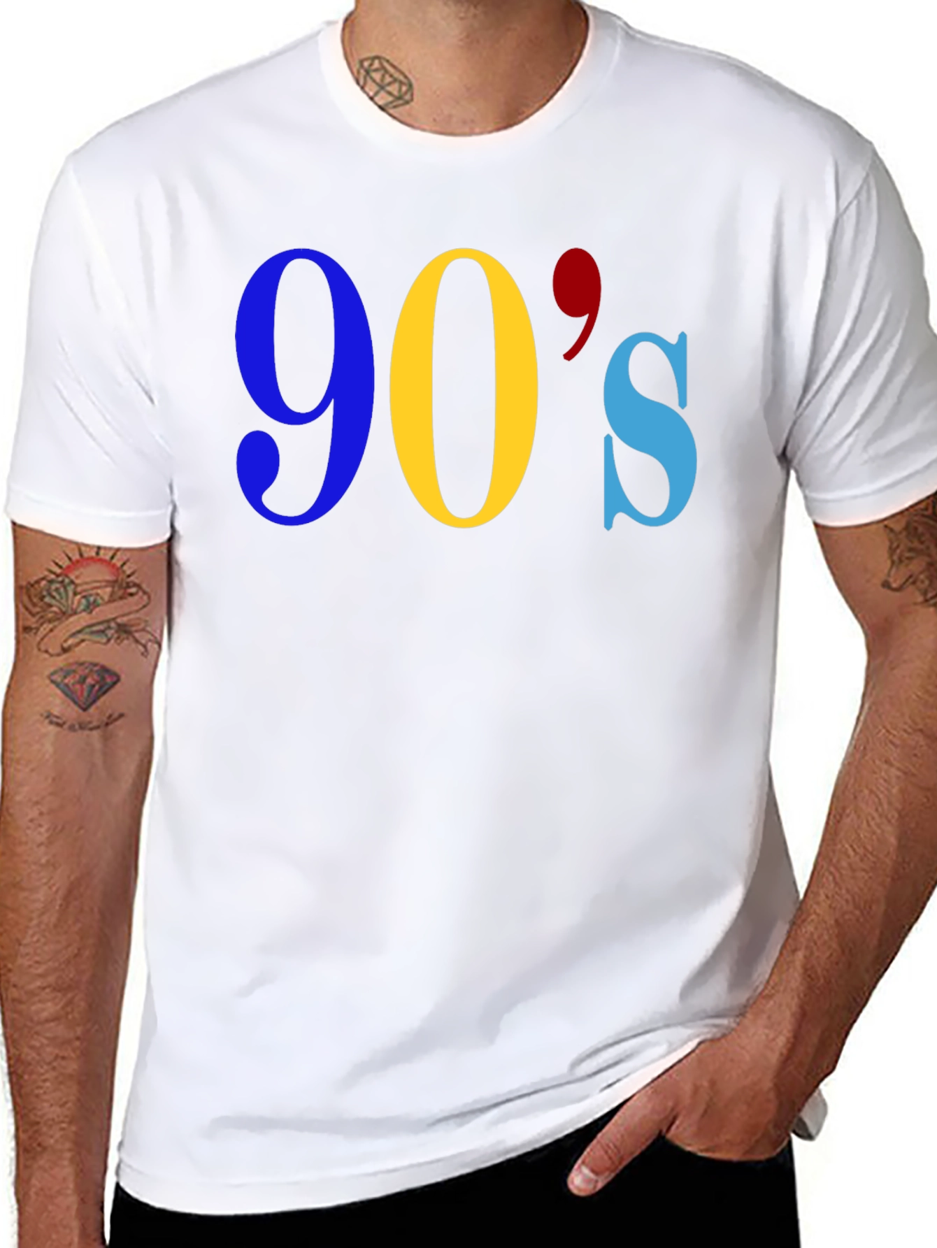 90s Graphic Black T-Shirt