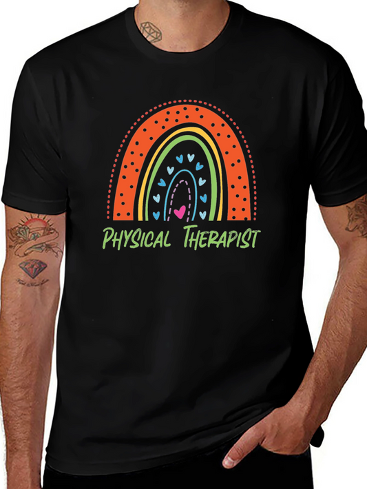 Physical Therapist Rainbow T-Shirt