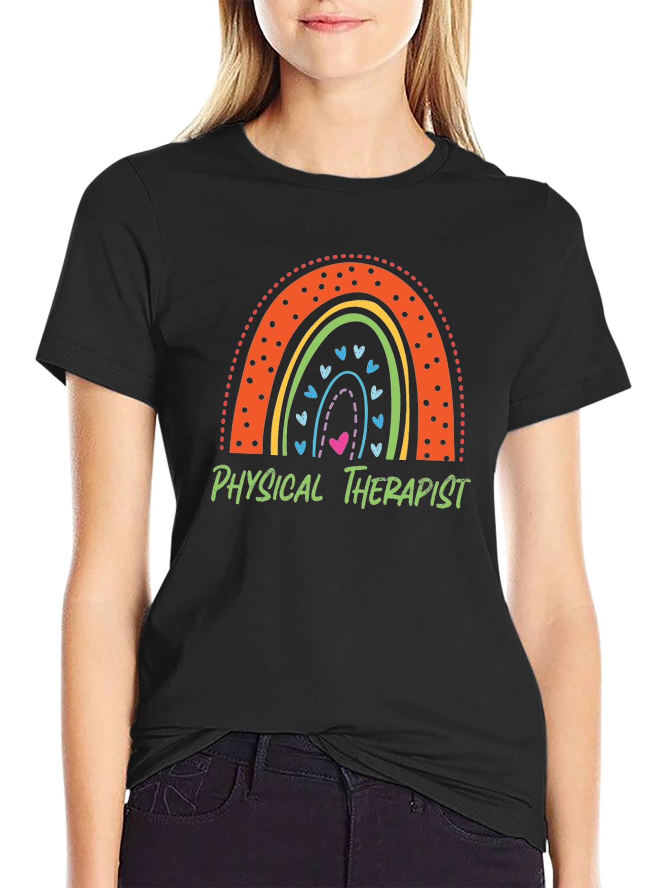 Physical Therapist Rainbow T-Shirt