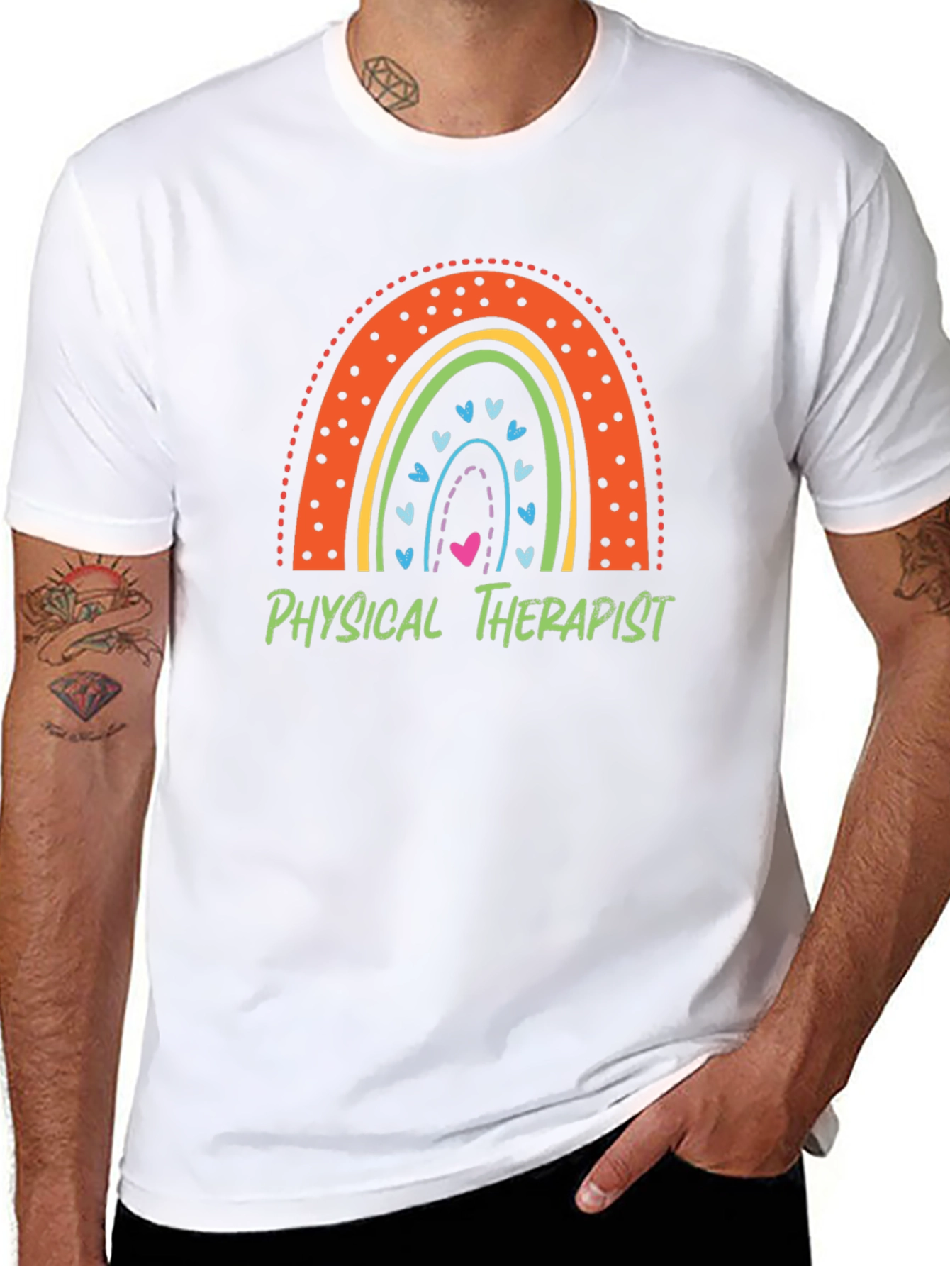 Physical Therapist Rainbow T-Shirt