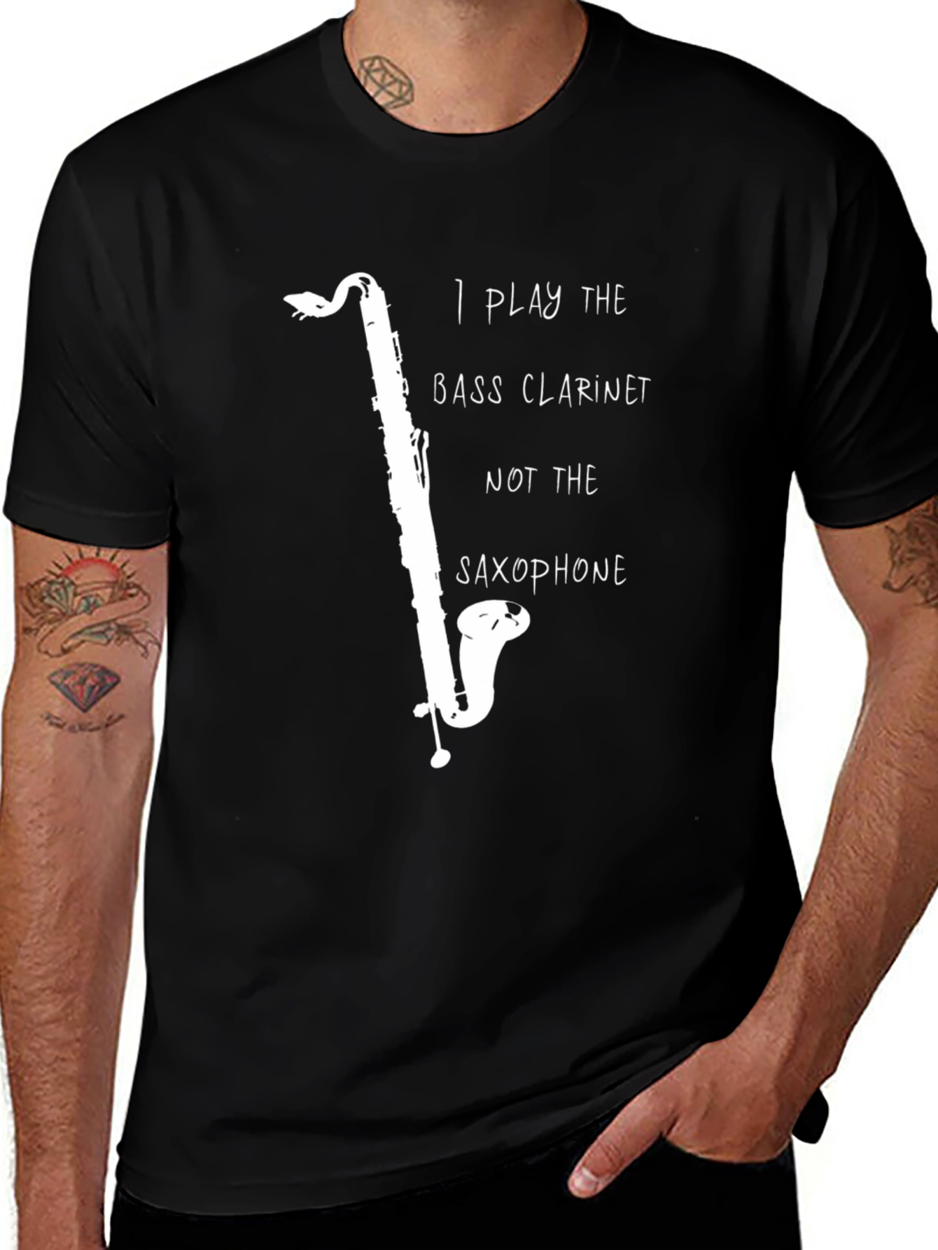 Bass Clarinet Player T-Shirt - Musician Gift
