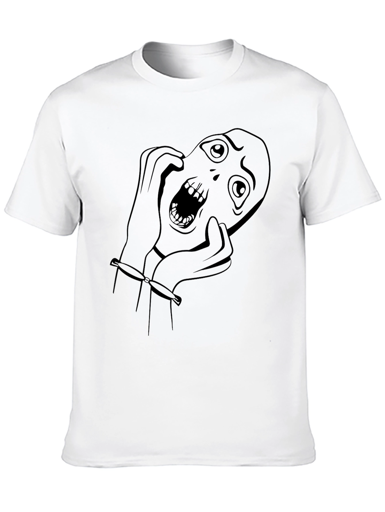 Unique Graphic Print T-Shirt