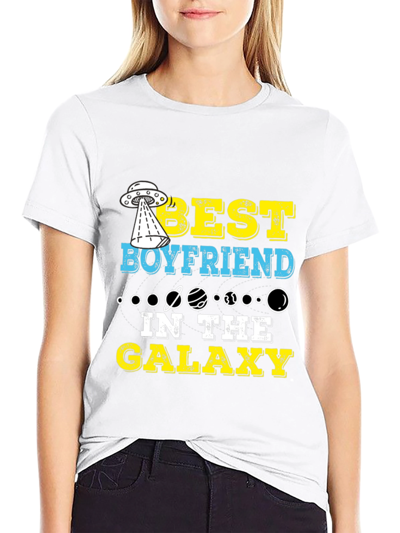 Best Boyfriend in the Galaxy T-Shirt