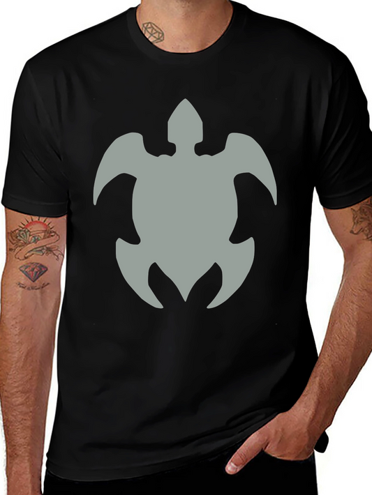 Turtle Graphic Black T-Shirt