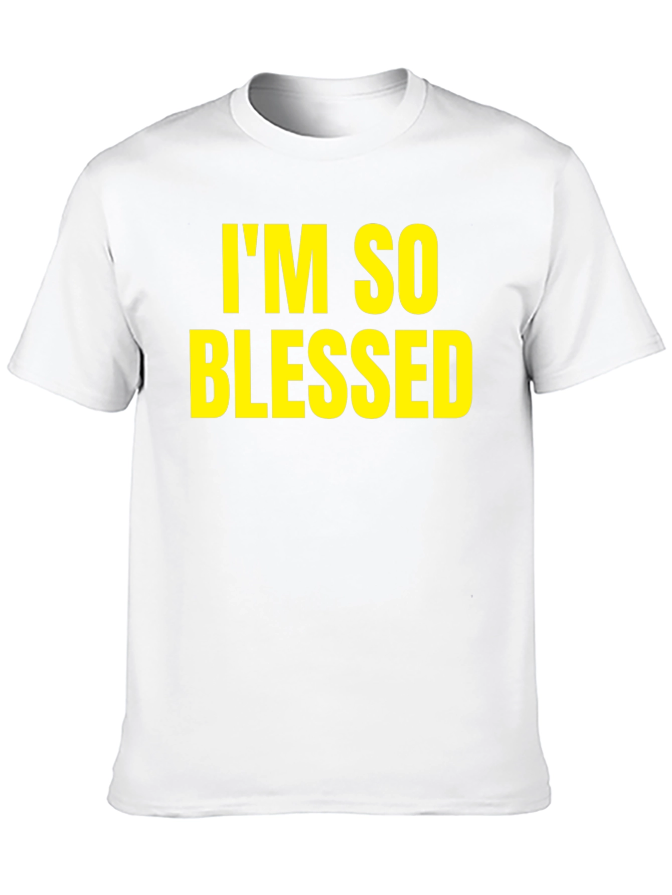 Blessed Graphic Tee - Black Casual T-Shirt