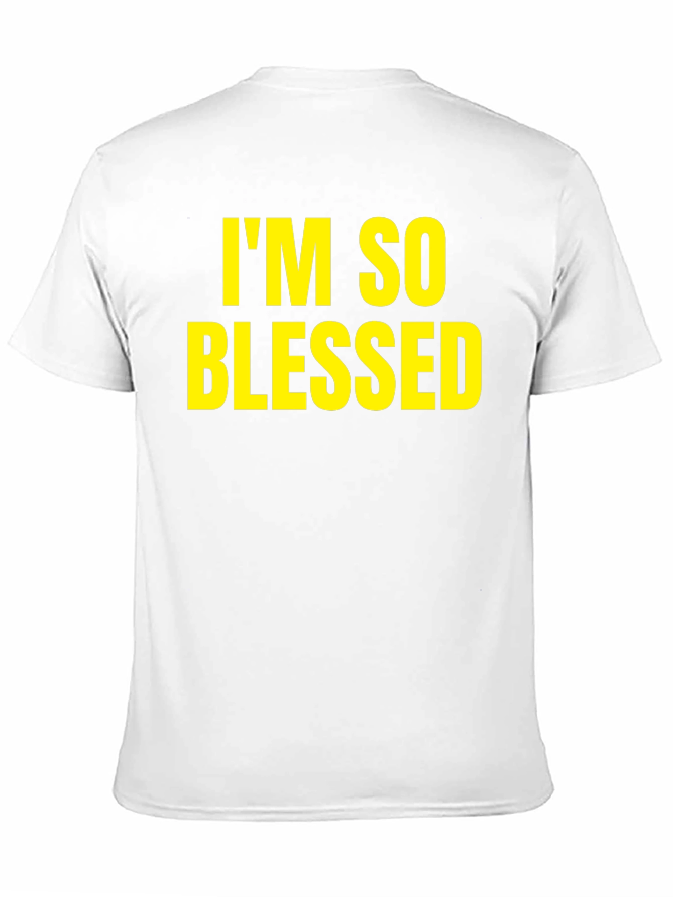 Blessed Graphic Tee - Black Casual T-Shirt