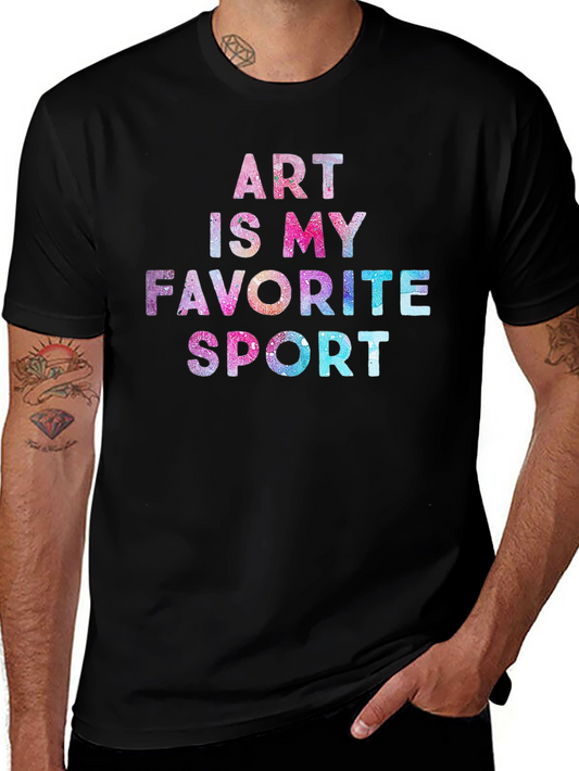 Art Is My Favorite Sport T-Shirt