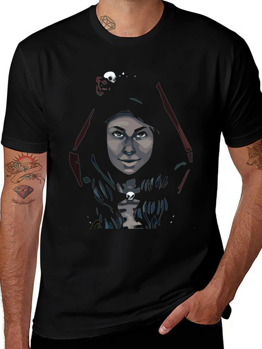 Skull Graphic T-Shirt - Dark & Edgy Design