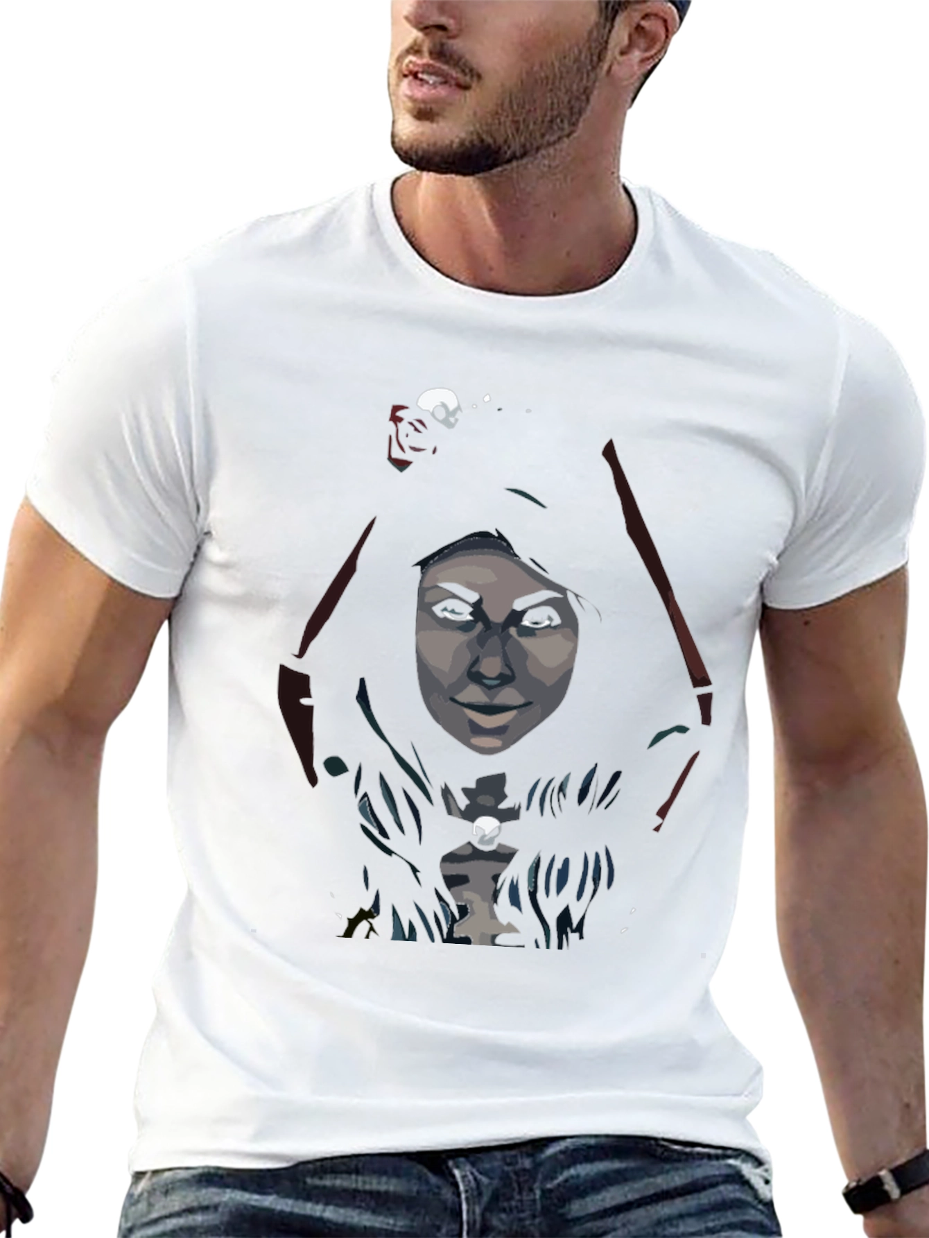 Skull Graphic T-Shirt - Dark & Edgy Design