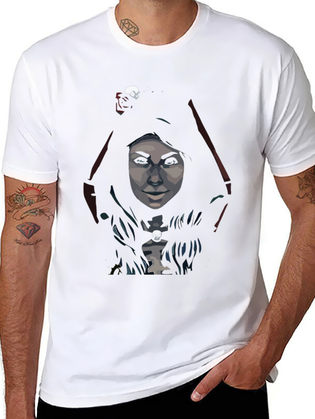 Skull Graphic T-Shirt - Dark & Edgy Design