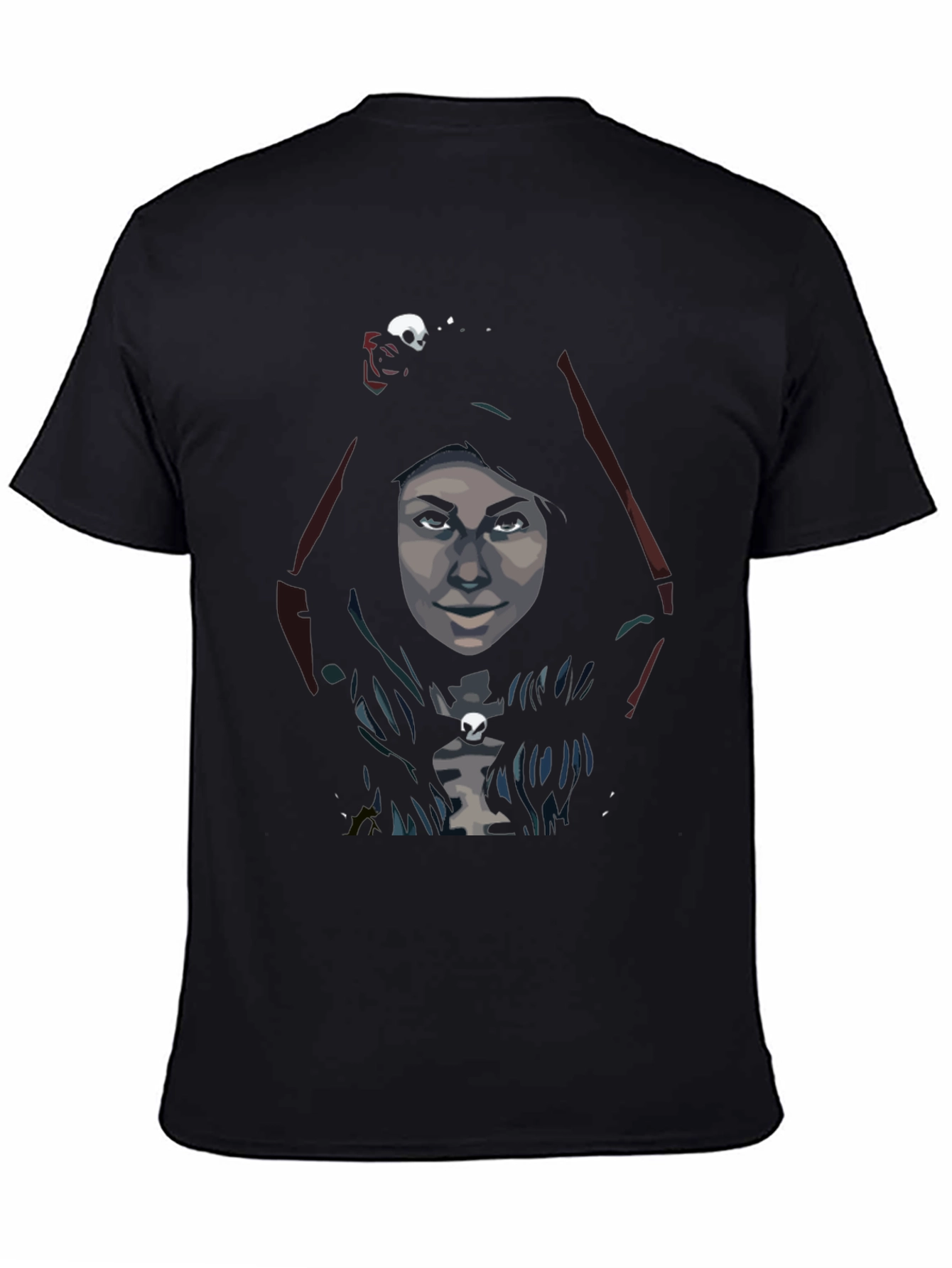Skull Graphic T-Shirt - Dark & Edgy Design