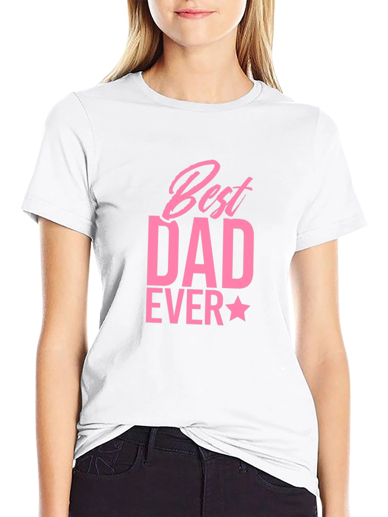 Best Dad Ever T-Shirt - Black