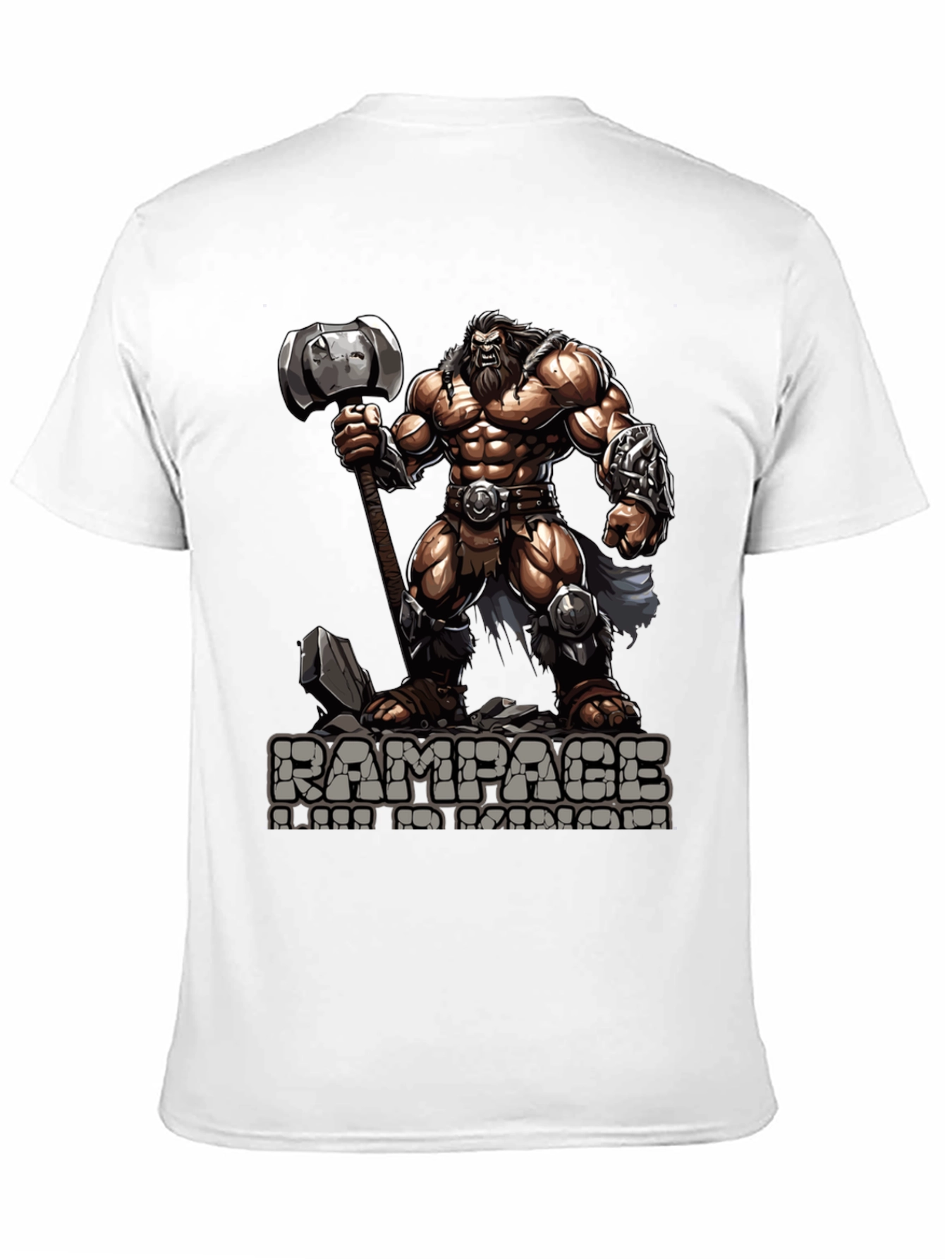 Rampage Wild Warrior Graphic Tee