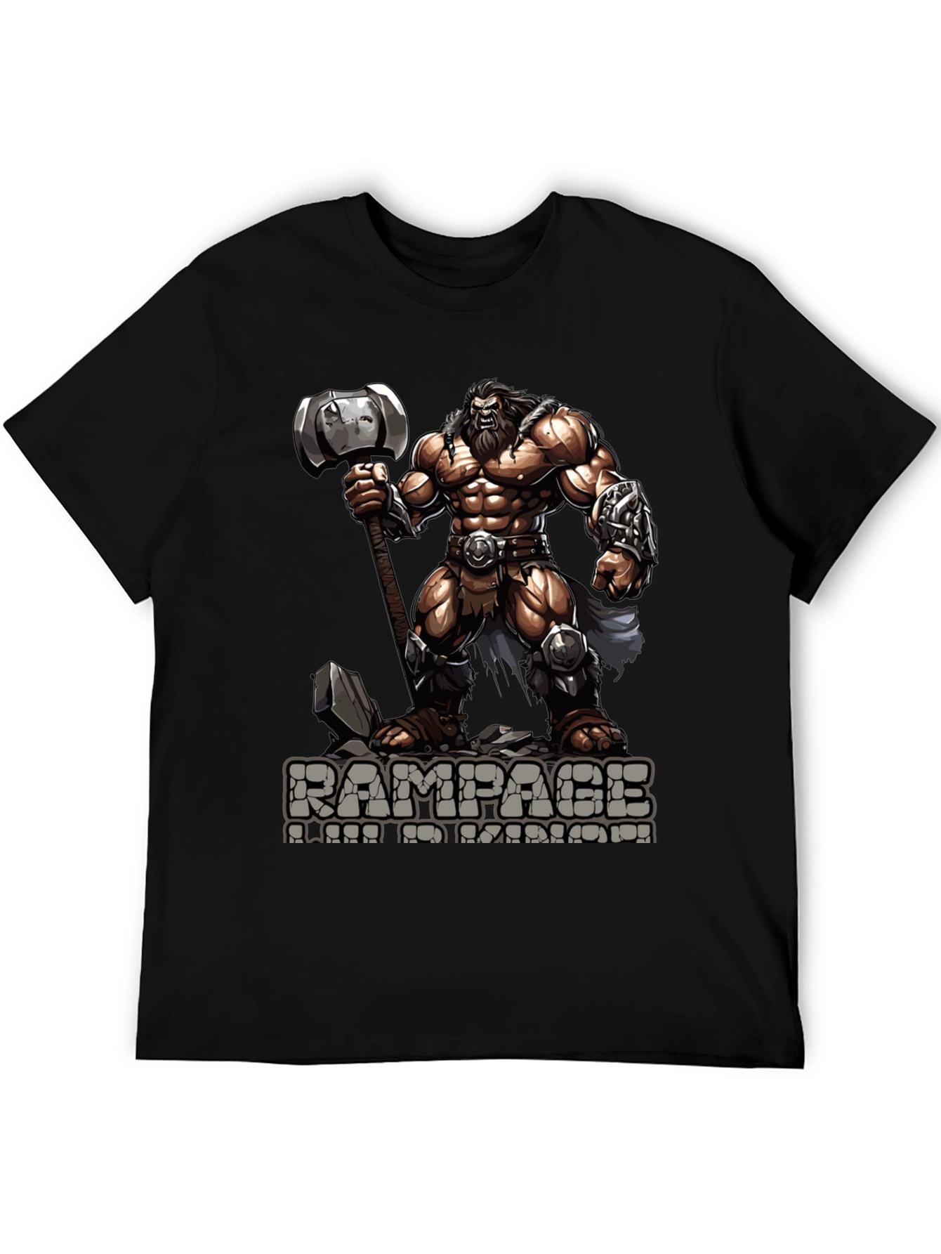 Rampage Wild Warrior Graphic Tee