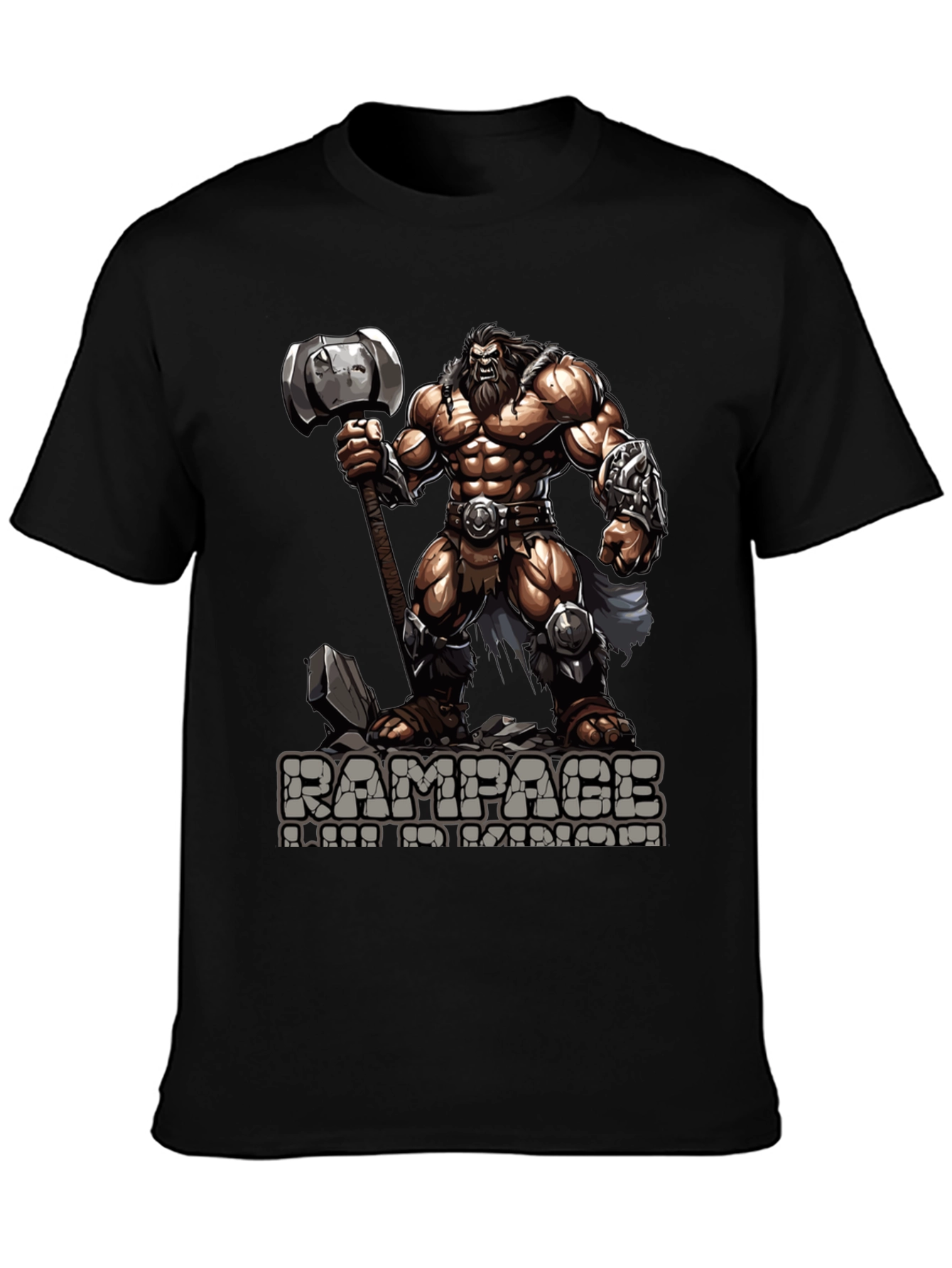 Rampage Wild Warrior Graphic Tee